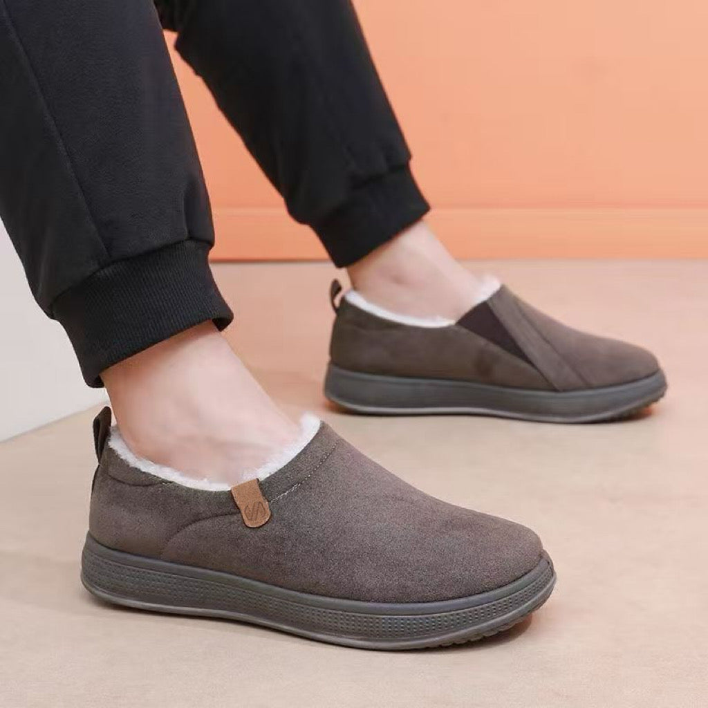 Zapatos de algodón grueso para hombre