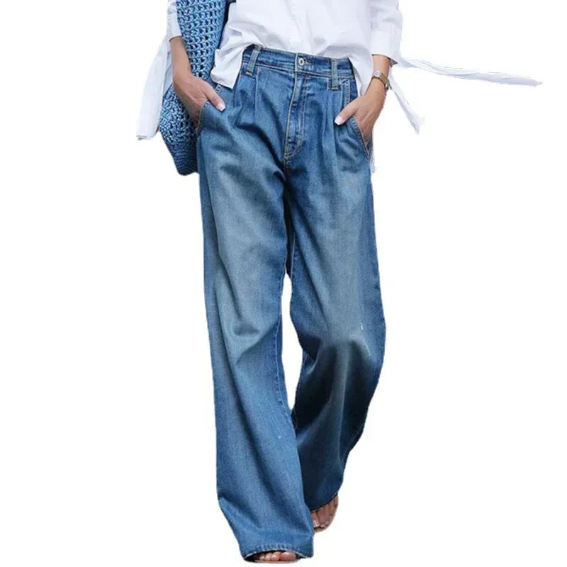 Jeans tiro alto Italy