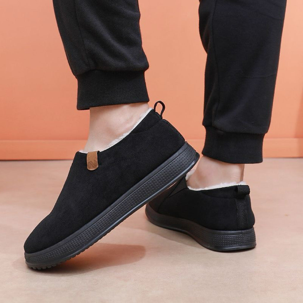 Zapatos de algodón grueso para hombre