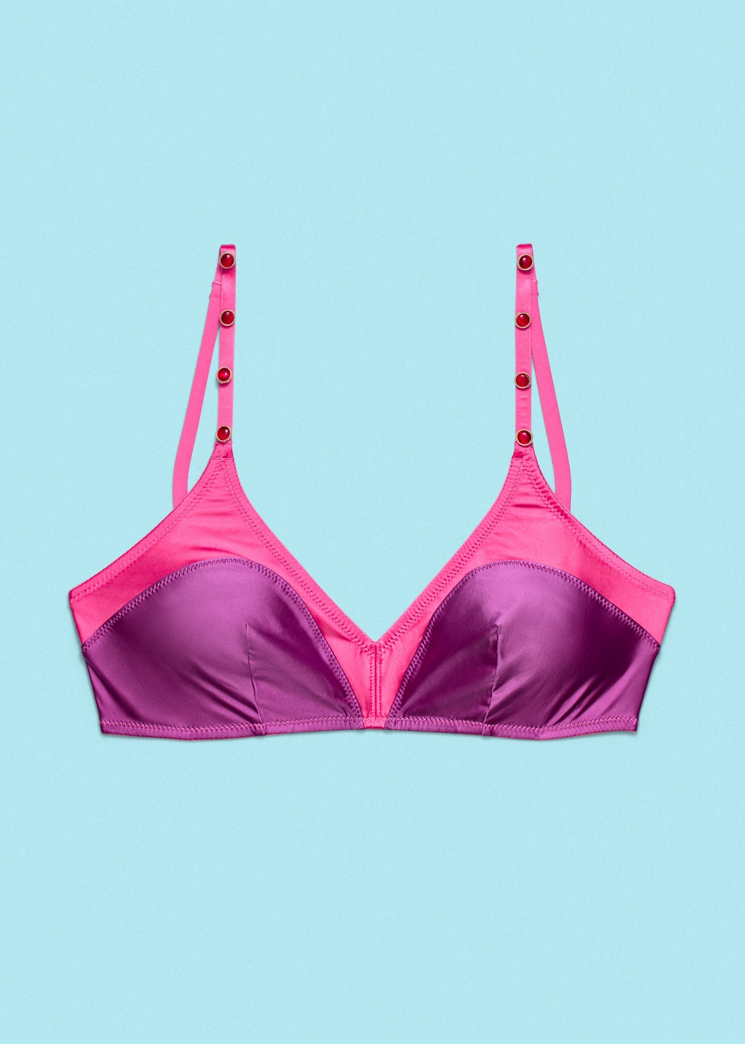 Carnival Jewels Jewel Bralette Spiced Wine/Paparazzi Rose