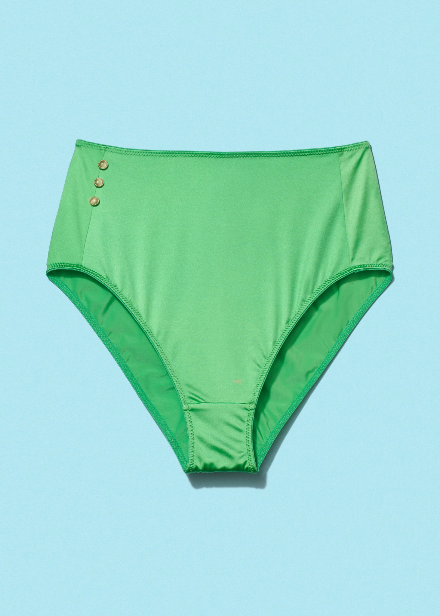 Carnival Jewels High Rise Brief Underwear Lime