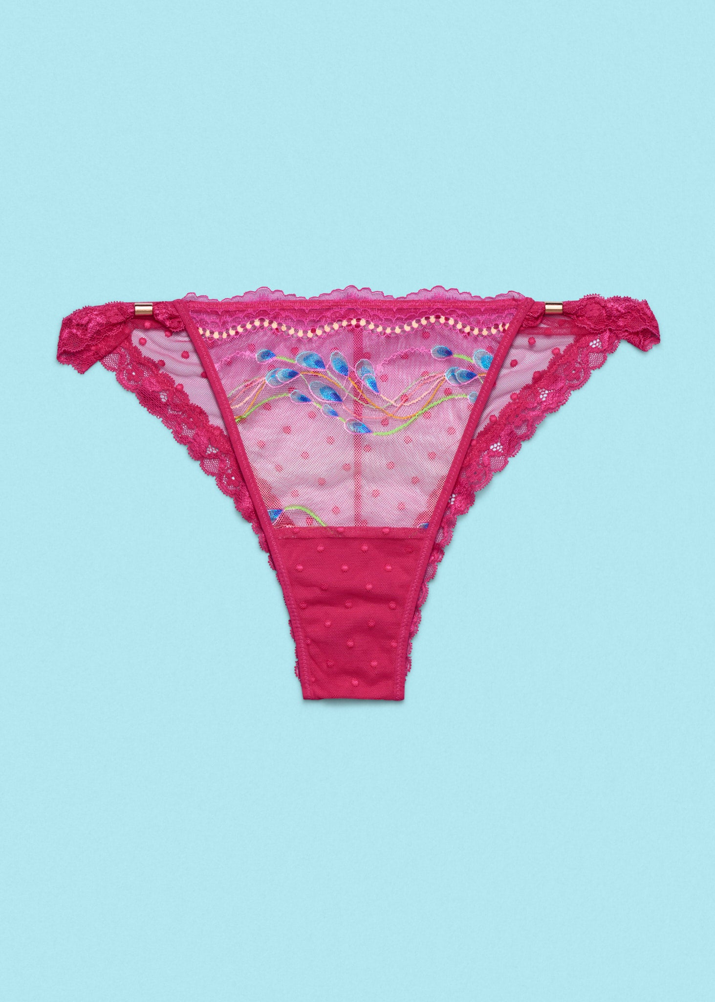 Im Your Favorite Bikini Underwear Pink Peacock