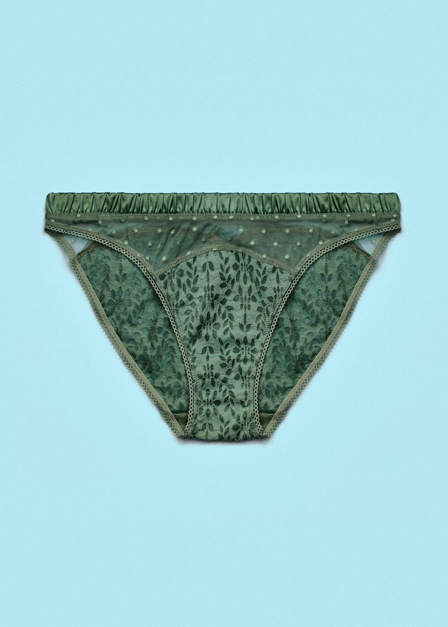 Lacy Dazy Bikini Underwear Jalapeno