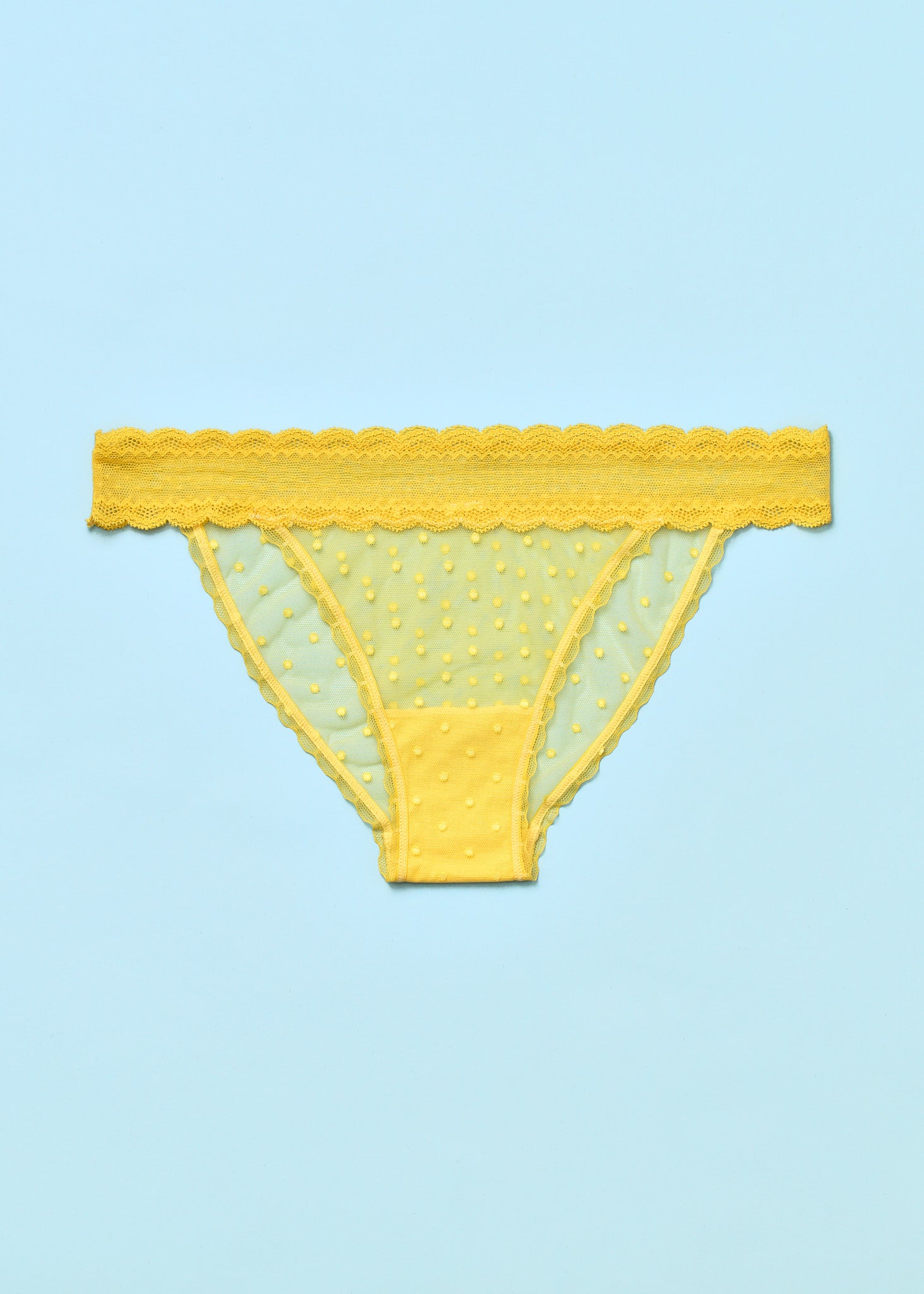 Light Up the World Brazilian Underwear Lemon Zest