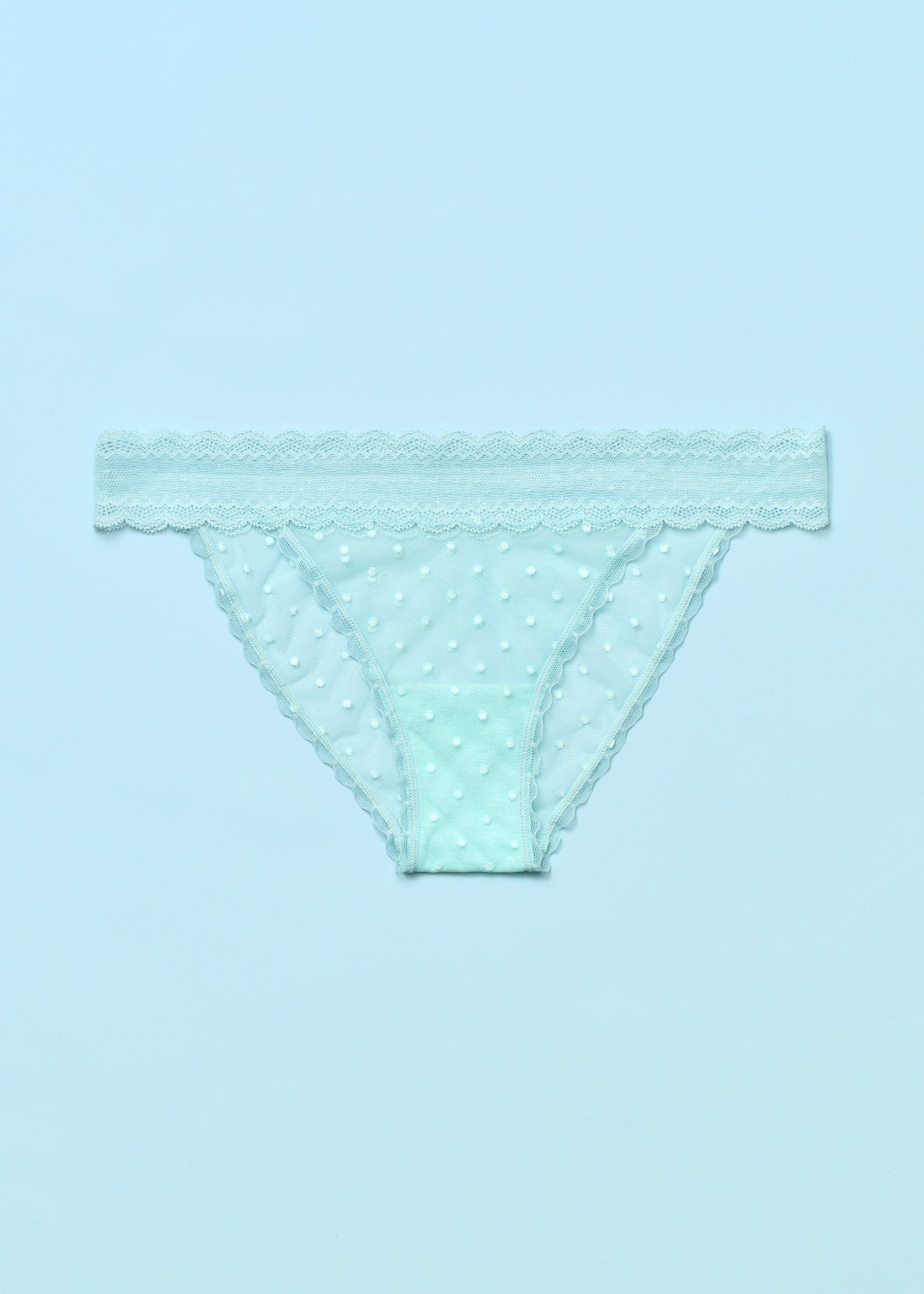 Light Up the World Brazilian Underwear Electric Blue