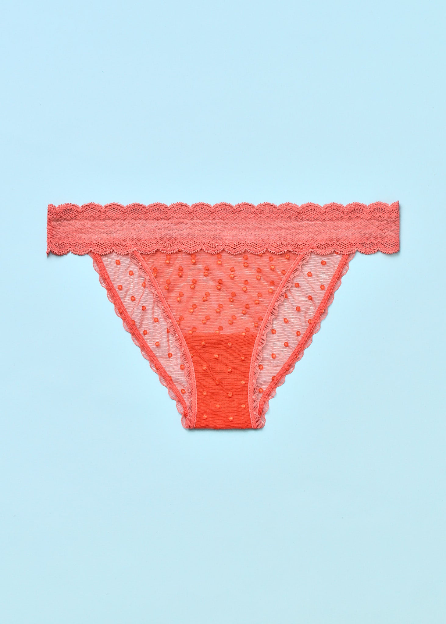 Light Up the World Brazilian Underwear Tangerine Tango