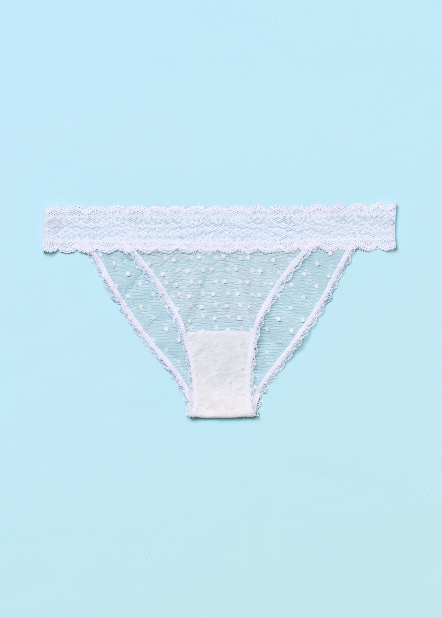 Light Up the World Brazilian Underwear White