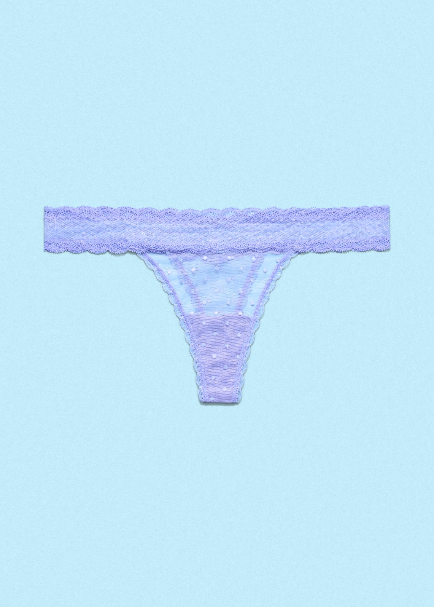 Light Up the World Thong Peri Cotton Candy
