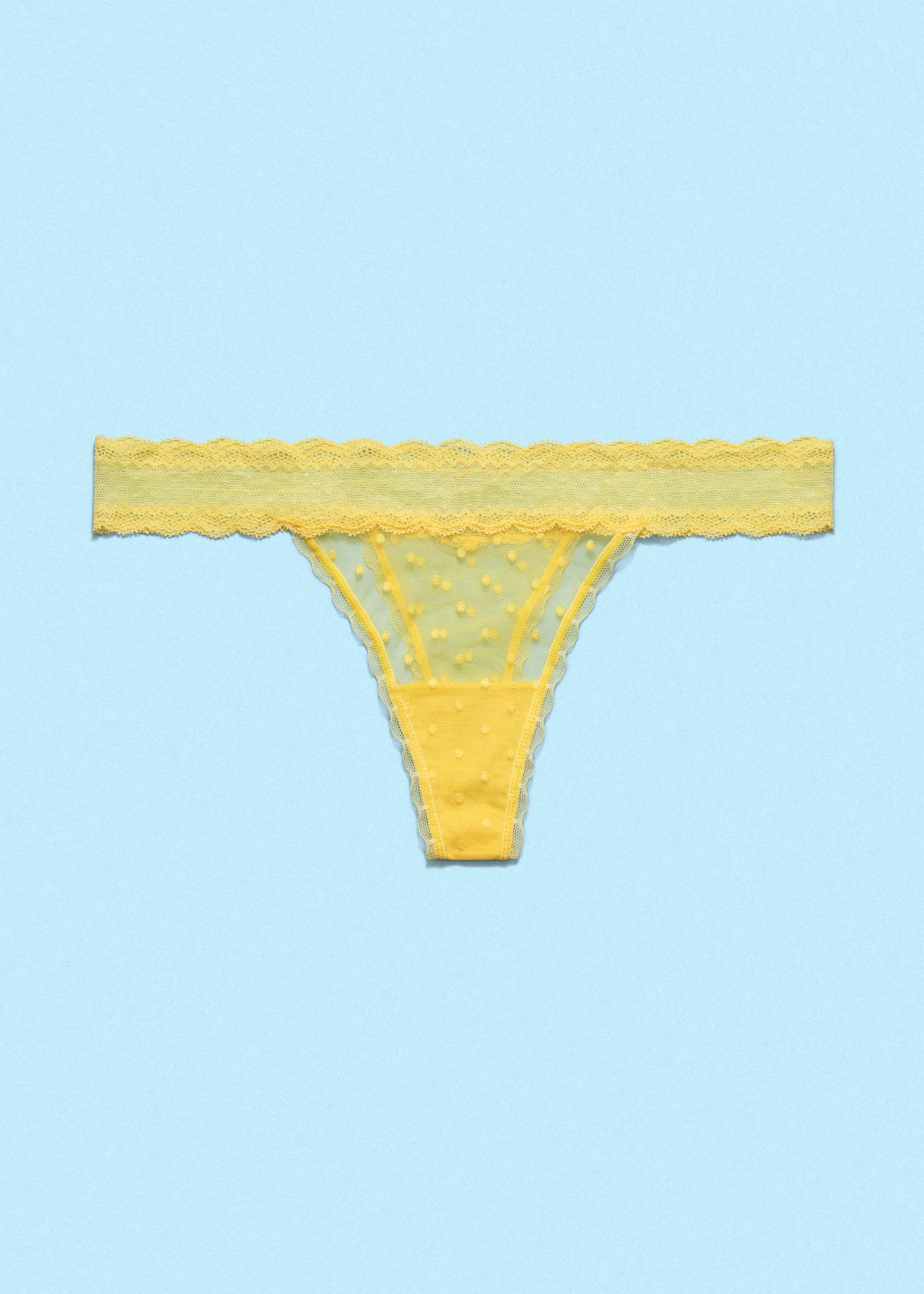Light Up the World Thong Lemon Zest