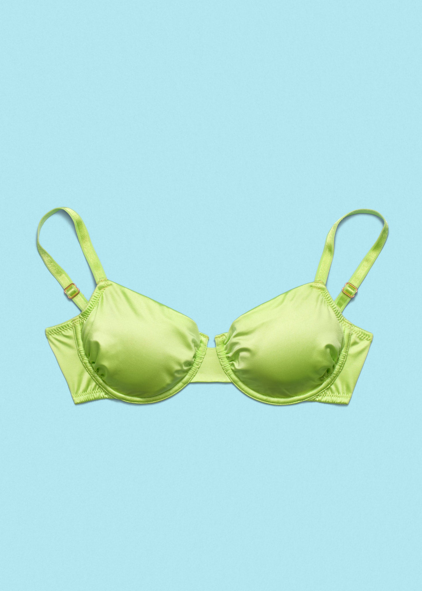 Vintage Spice Balconette Bra Green Apple