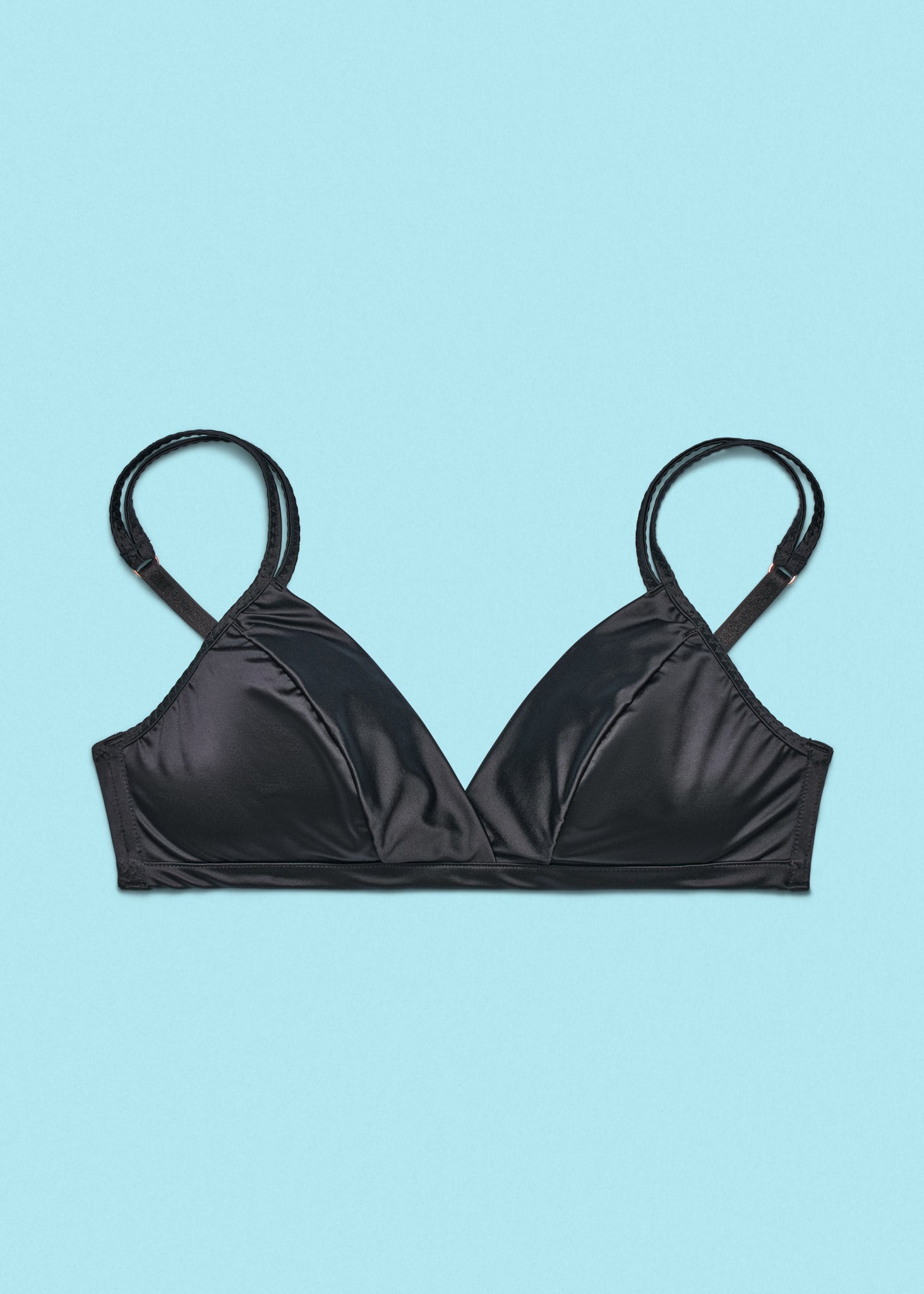 Vintage Spice Triangle Bralette Black Pepper