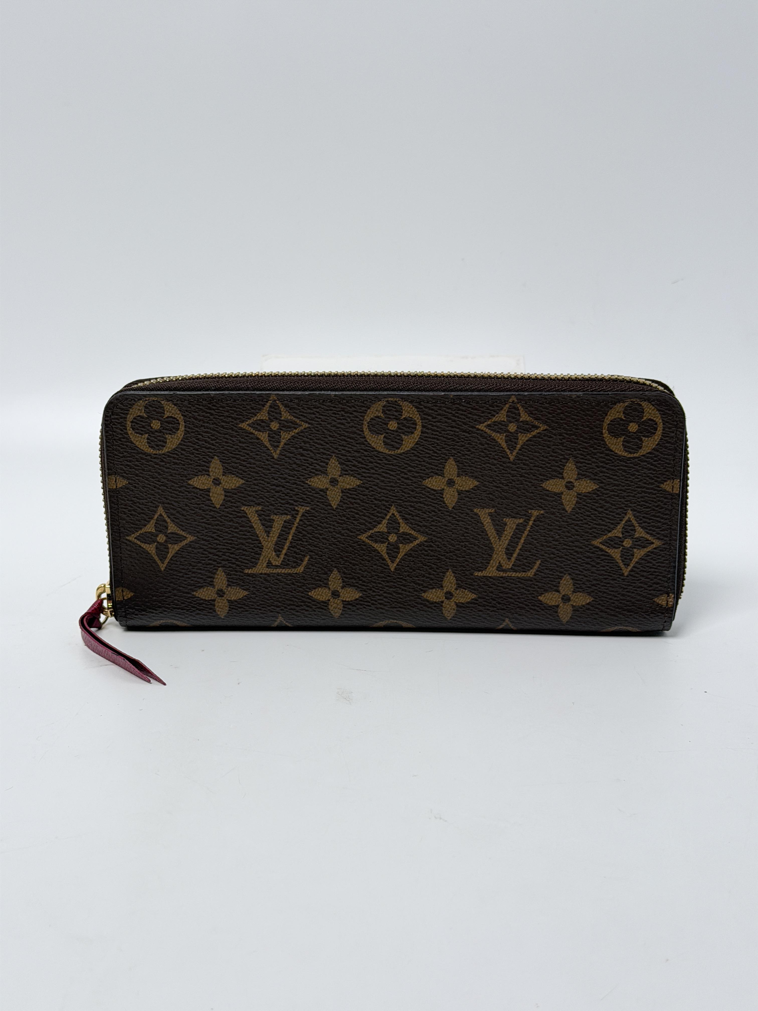 Monogram Zippy Wallet Fuchsia Long Zip Around Wallet JP015LV