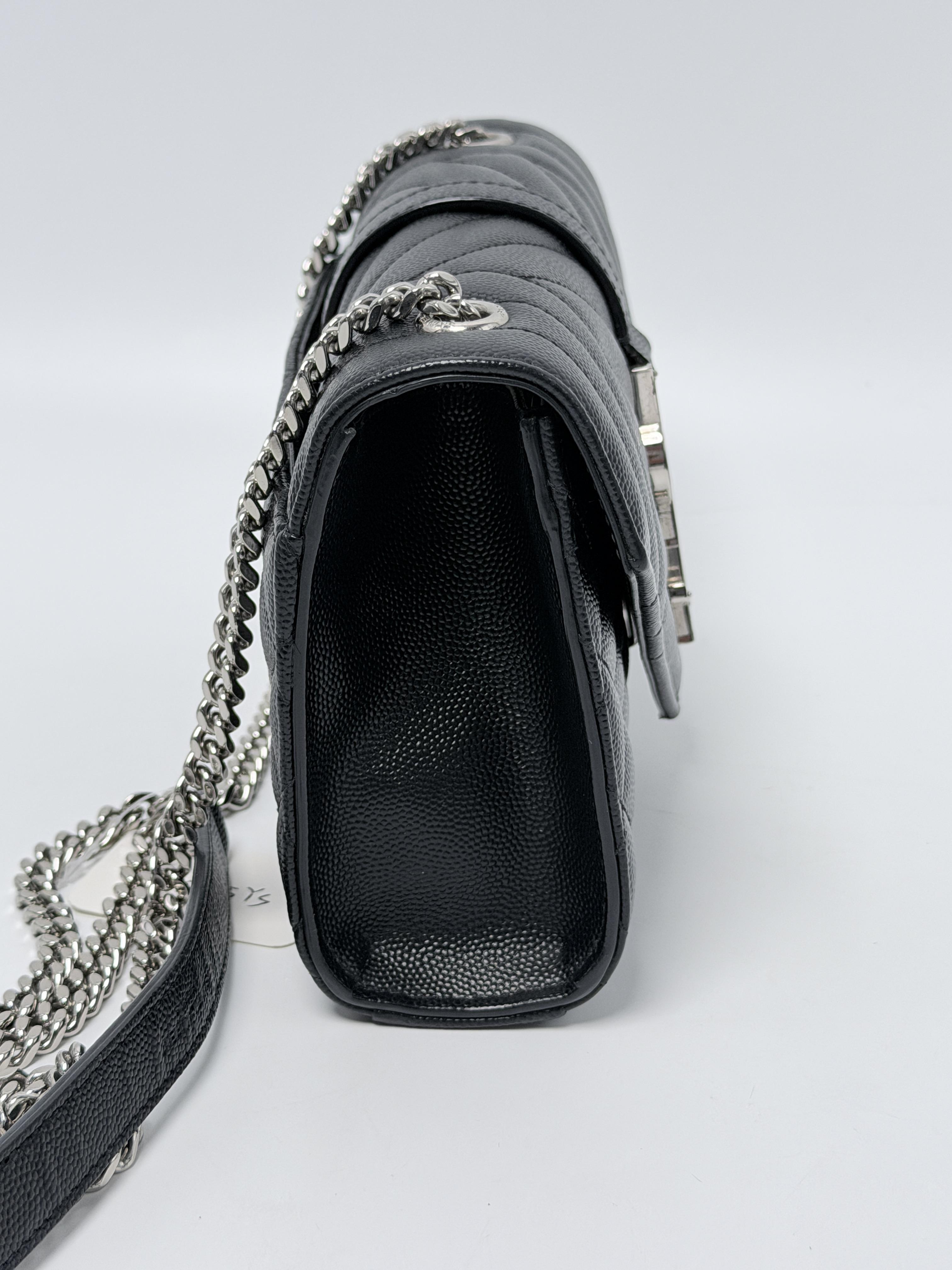 Saint Laurent YSL Small Envelope Mix Matelassé Grained Chain Bag ZS015YS