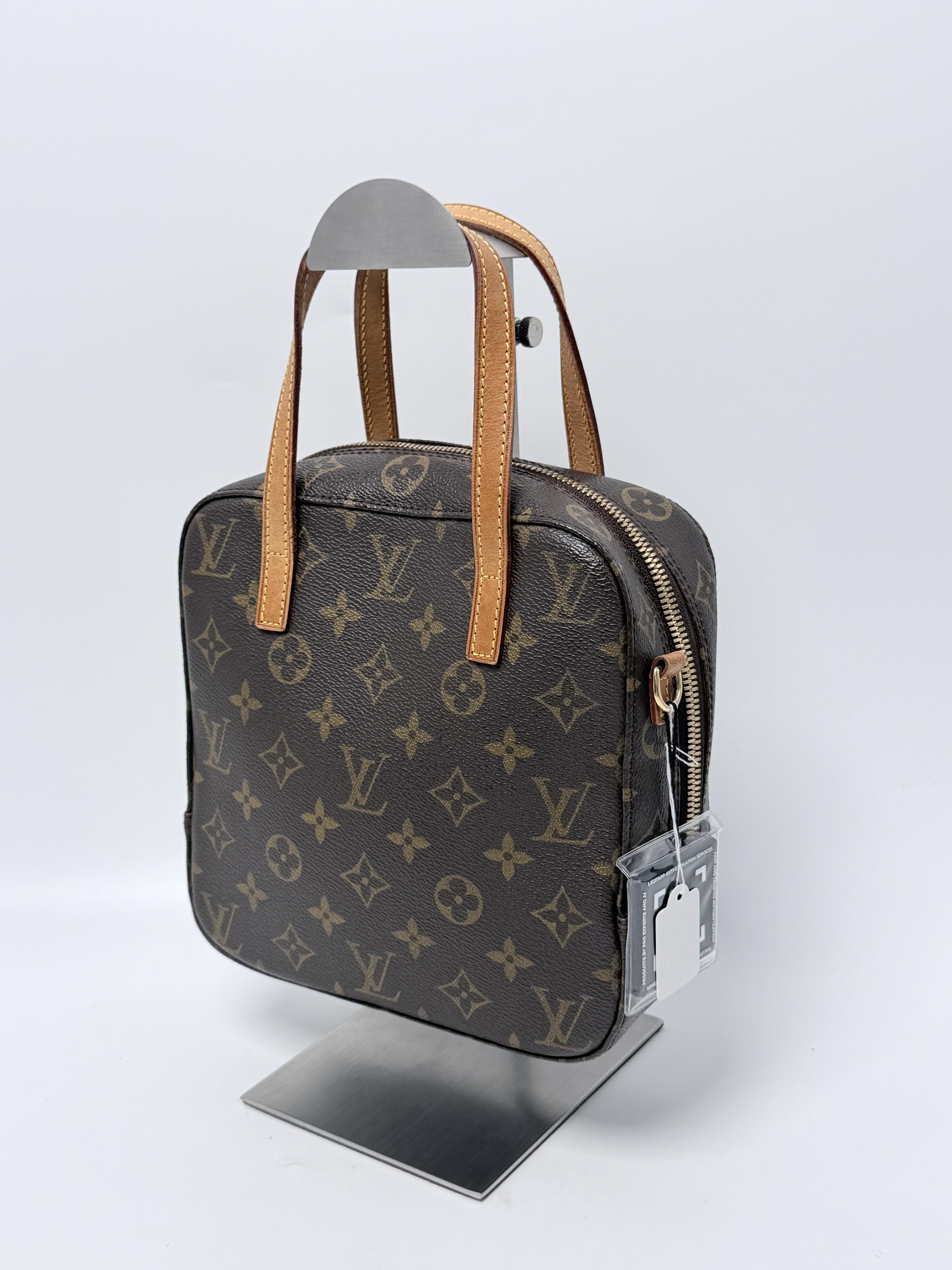 Monogram Spontini 2Way Crossbody Bag Handle Handbag JE790LV