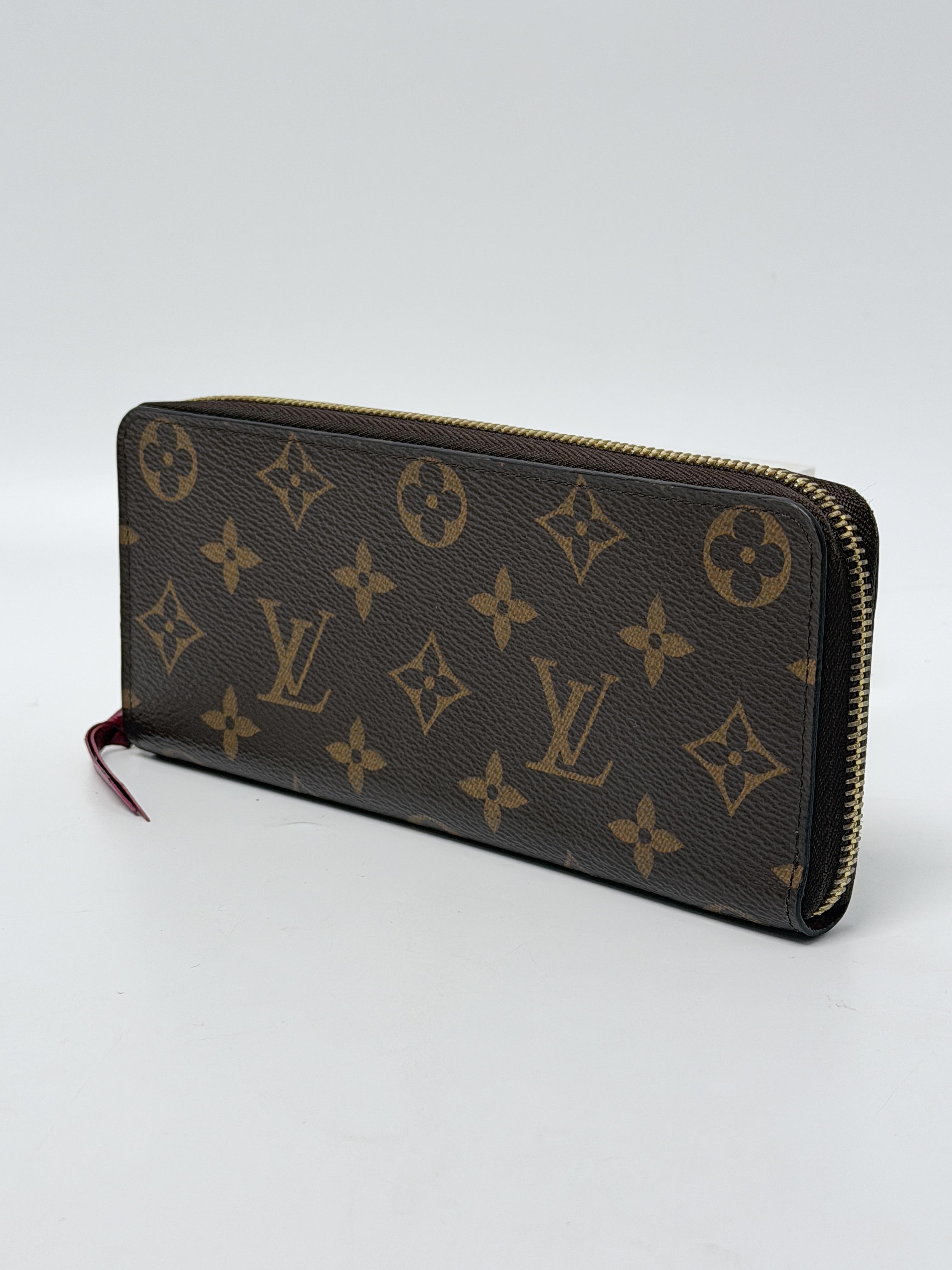 Monogram Zippy Wallet Fuchsia Long Zip Around Wallet JP015LV