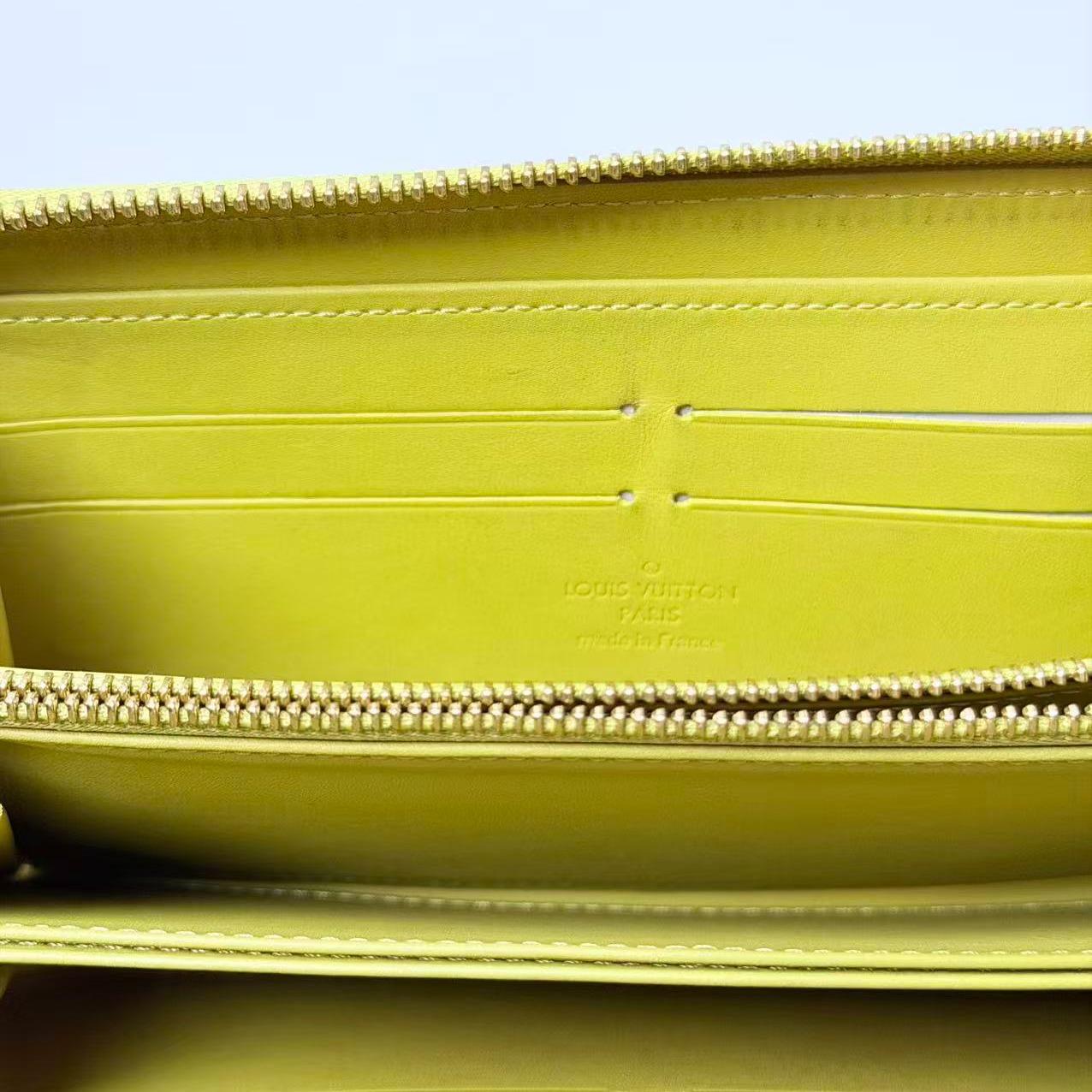 Citrine Yellow Monogram Empreinte Zippy SH433LV