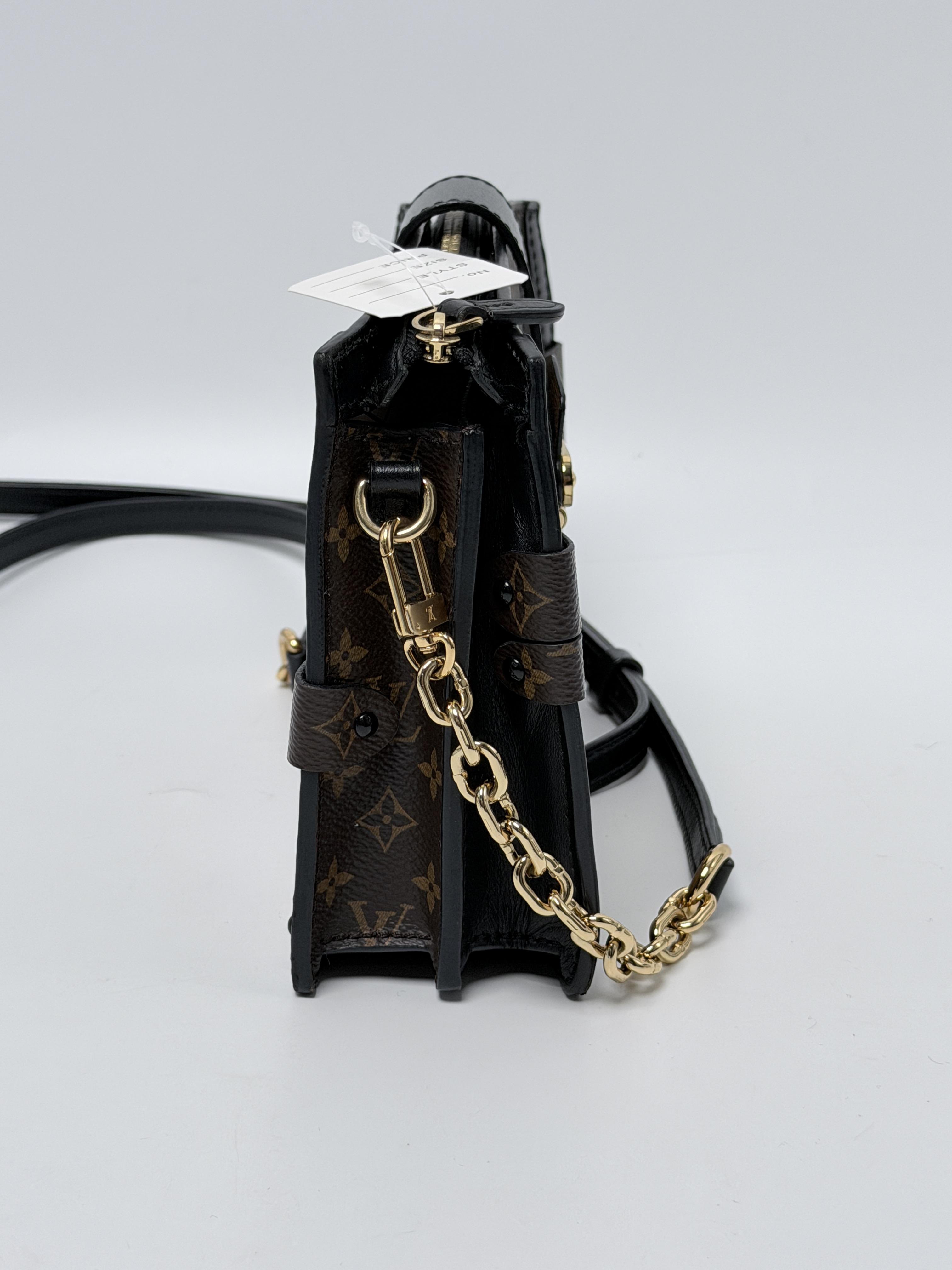 Monogram Reverse Trunk Clutch Crossbody Bag ZS110LV