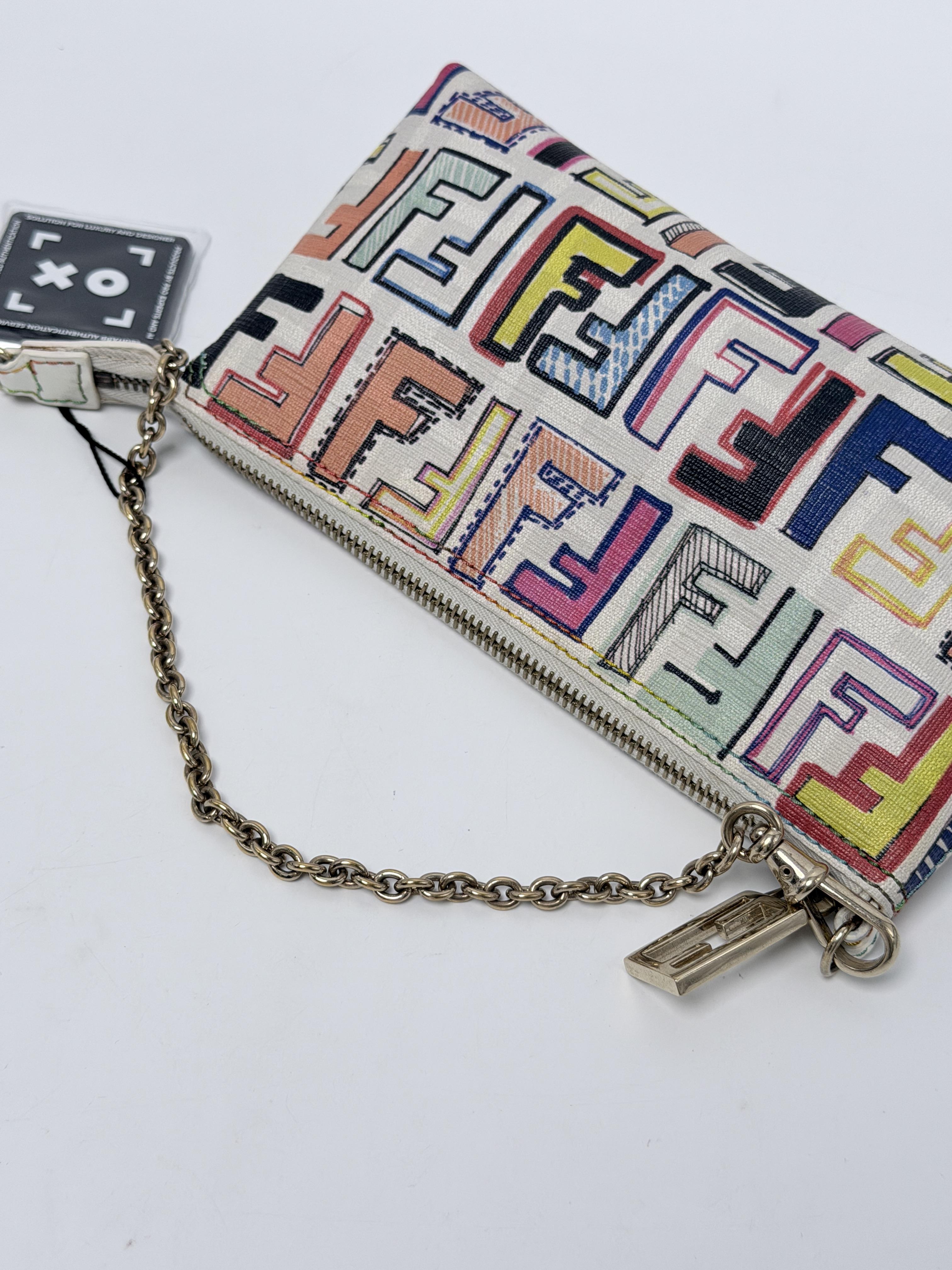 Multicolor Zucca Spalmati Chain Pochette JD1291FD