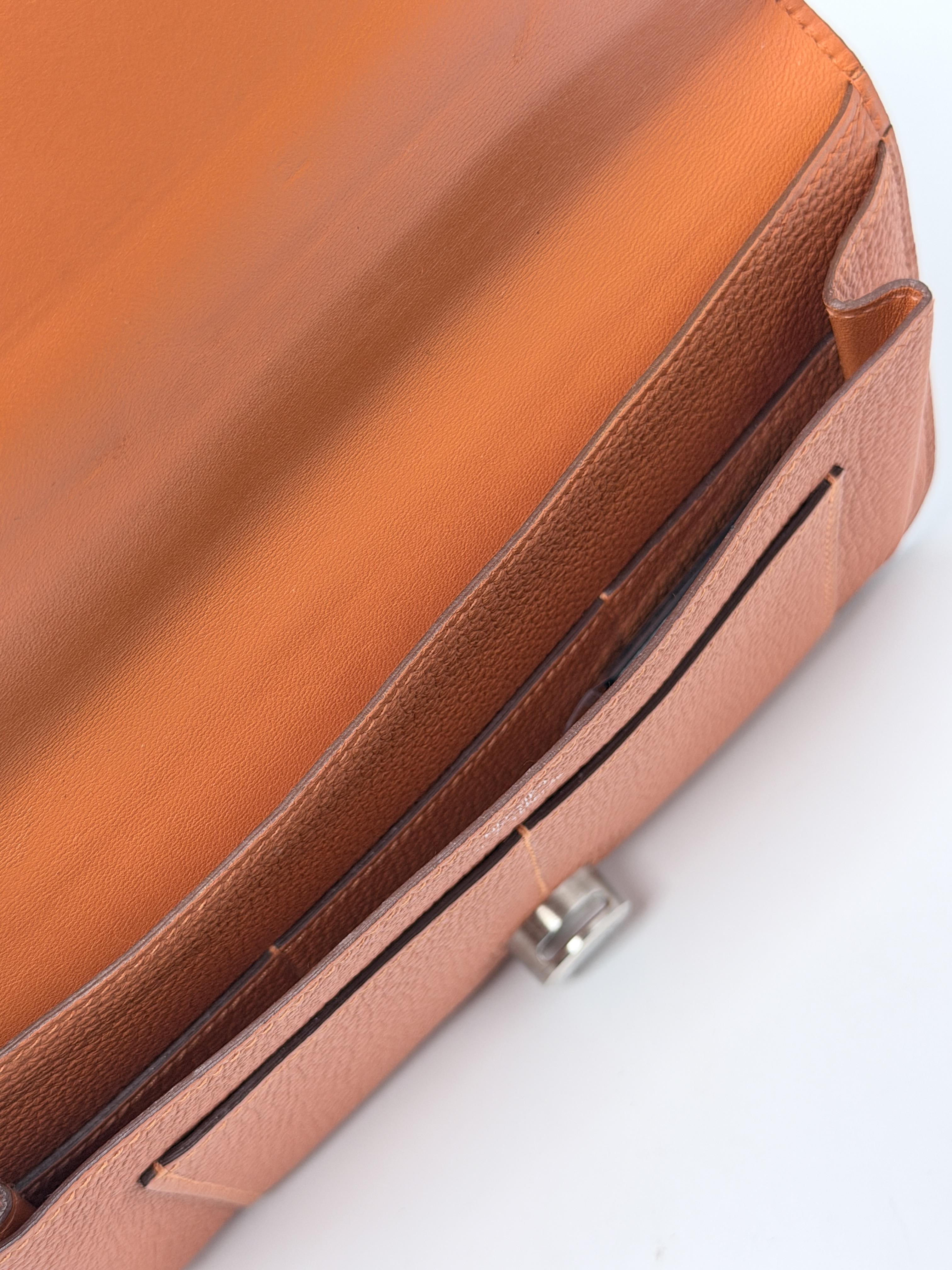 Feu Orange Togo Dogon Duo Long Silver Hardware JE711HH