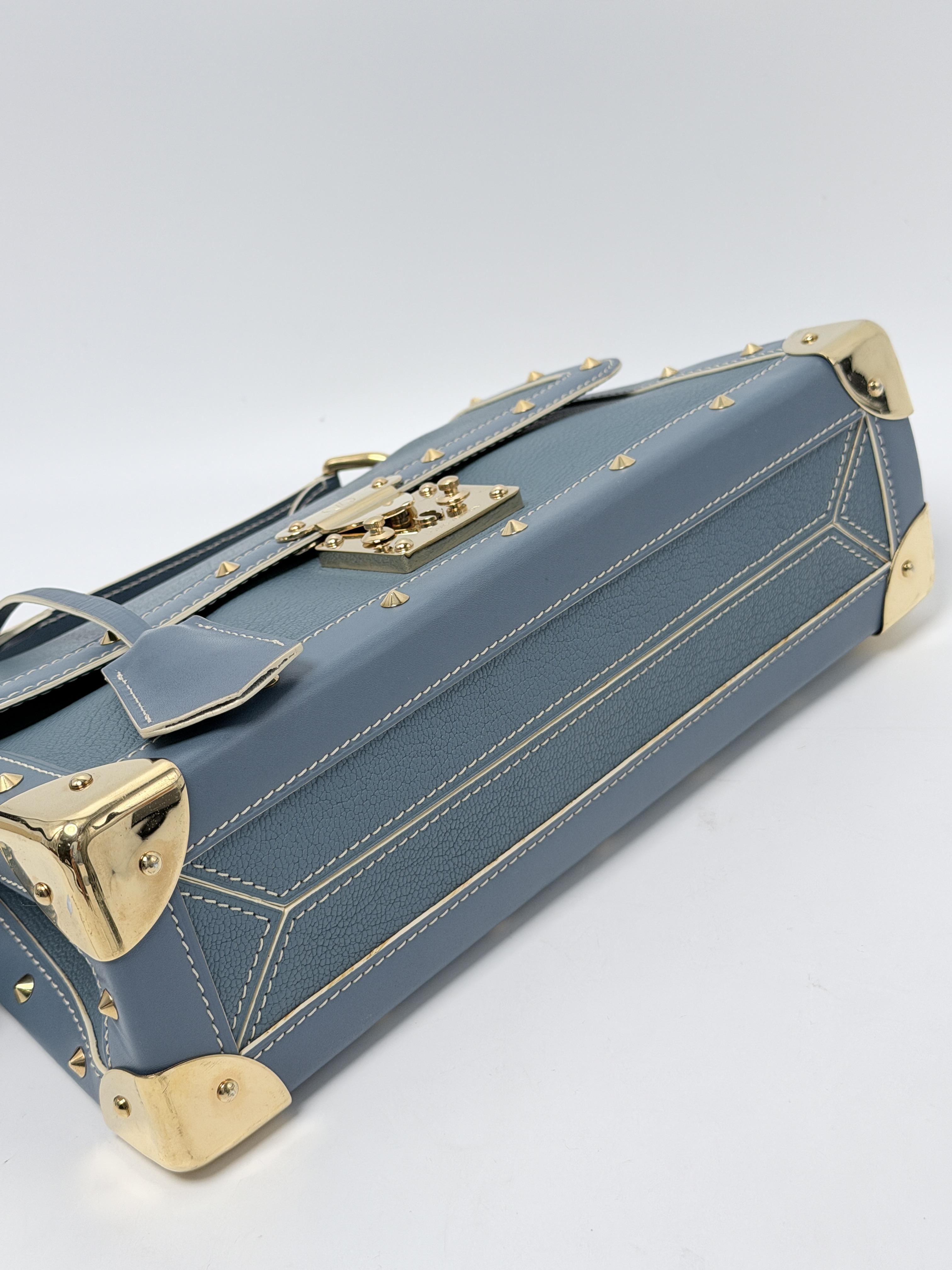 Suhali Le Talentueux Shoulder Bag Blue GHW JP022LV