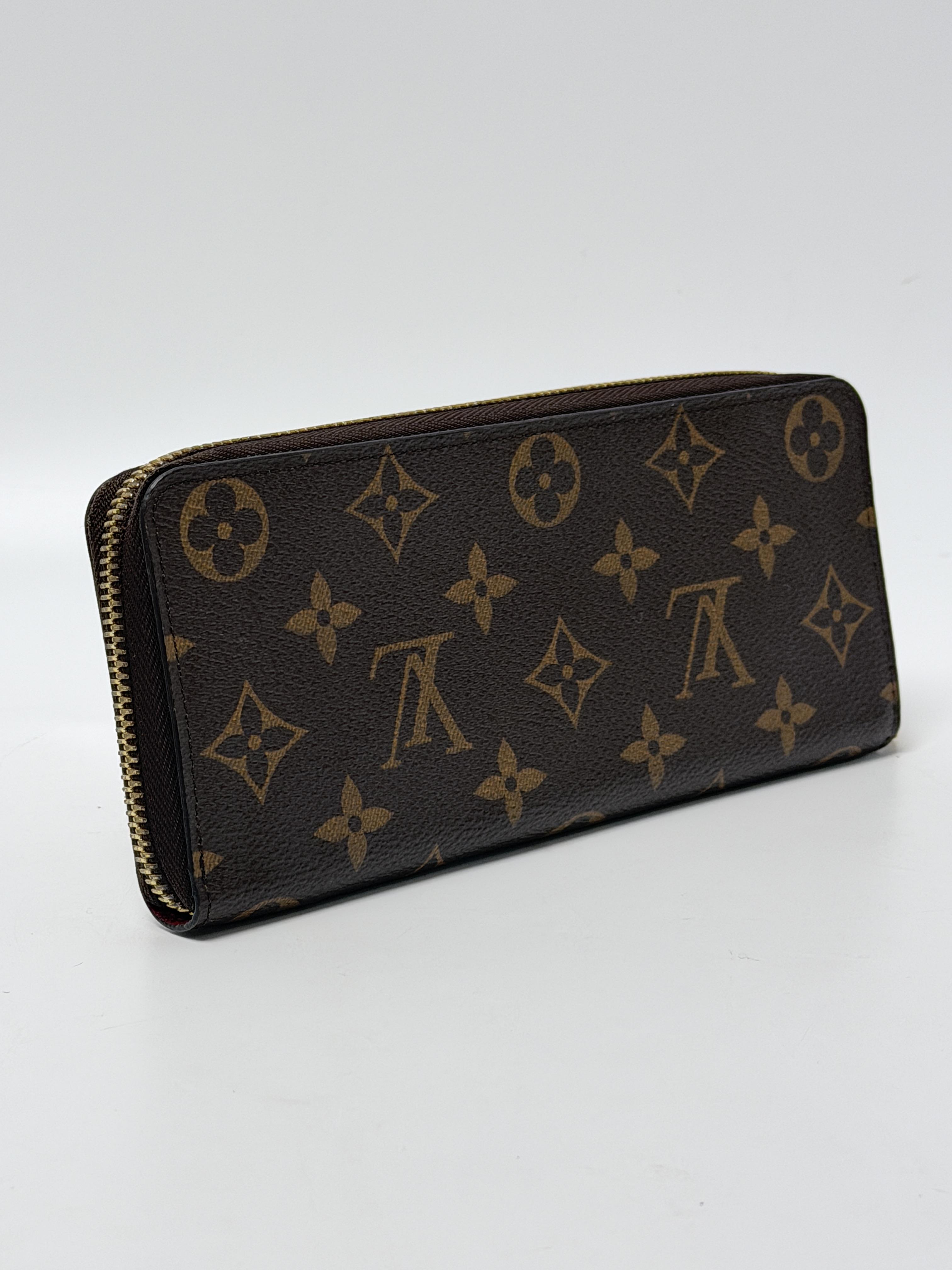 Monogram Zippy Wallet Fuchsia Long Zip Around Wallet JP015LV