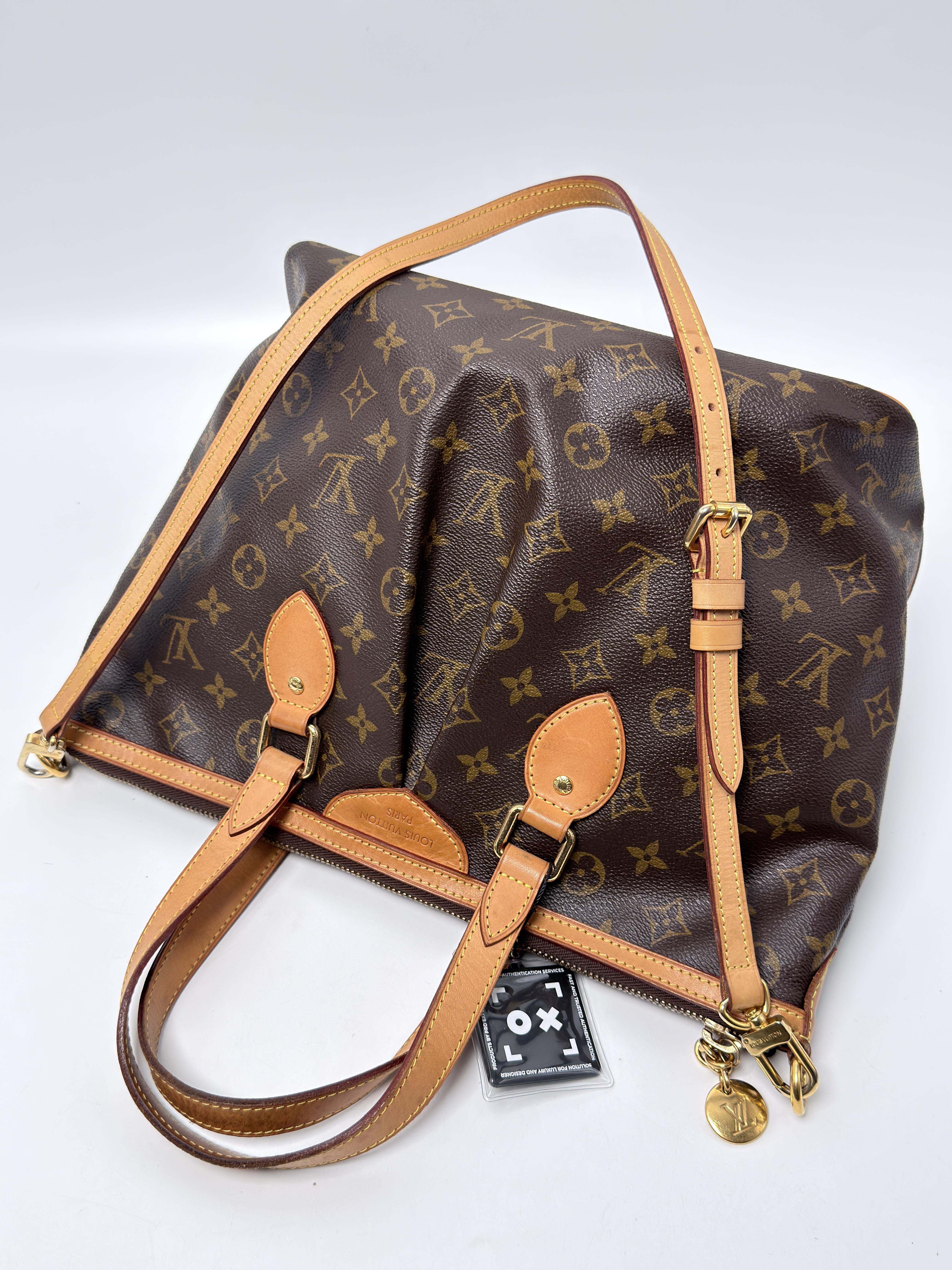 Monogram Palermo PM Shoulder Bag Handle Tote Handbag JD1711LV