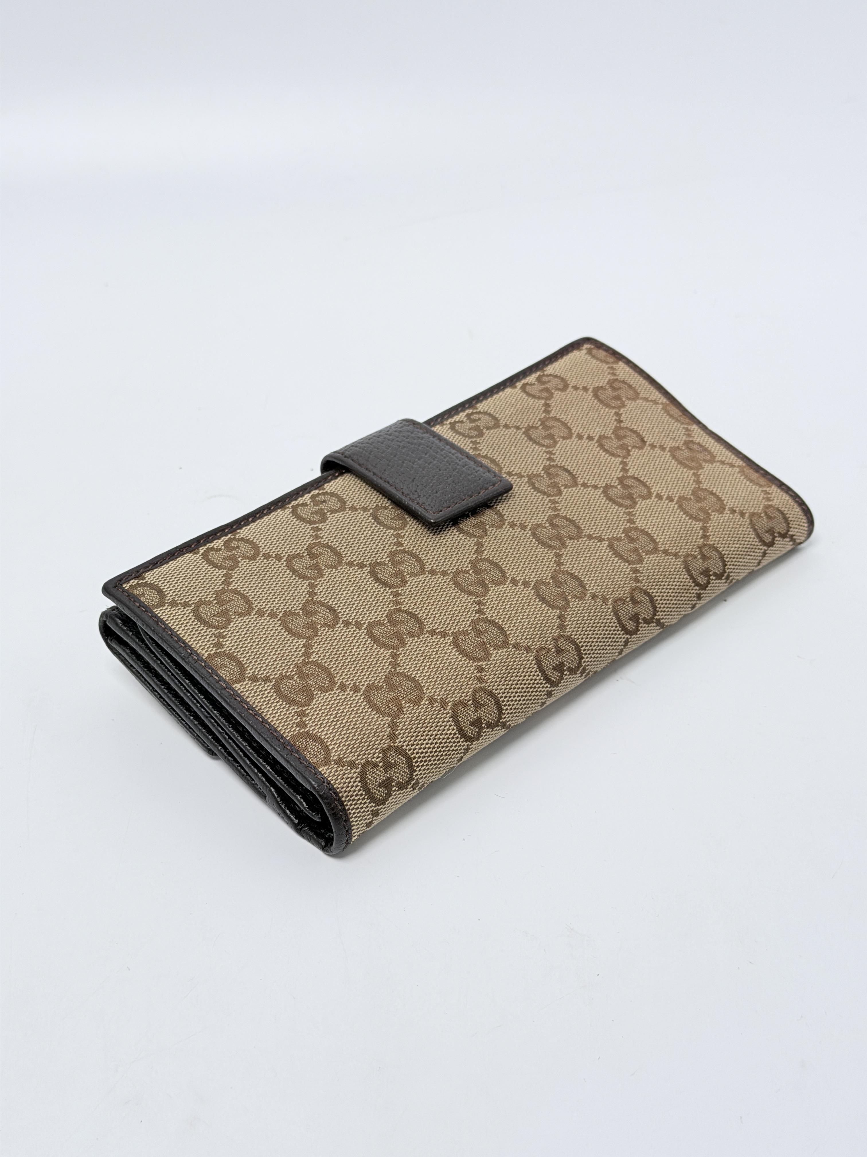 GG Mayfair Princy Web Bow Continental Long Wallet JD1666GG