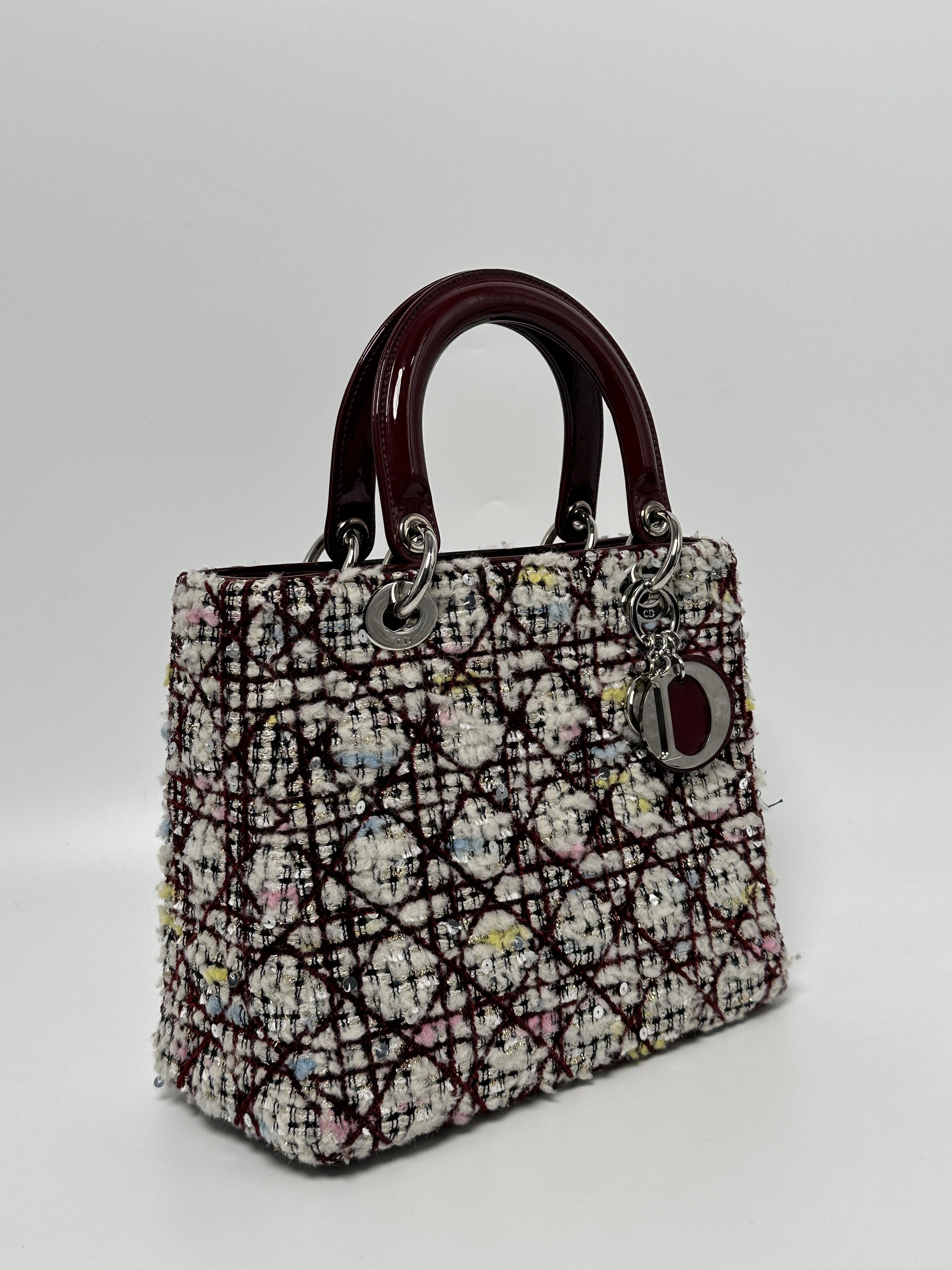 Christian Tweed Cannage Lady Top Handle Bag ZS024CD