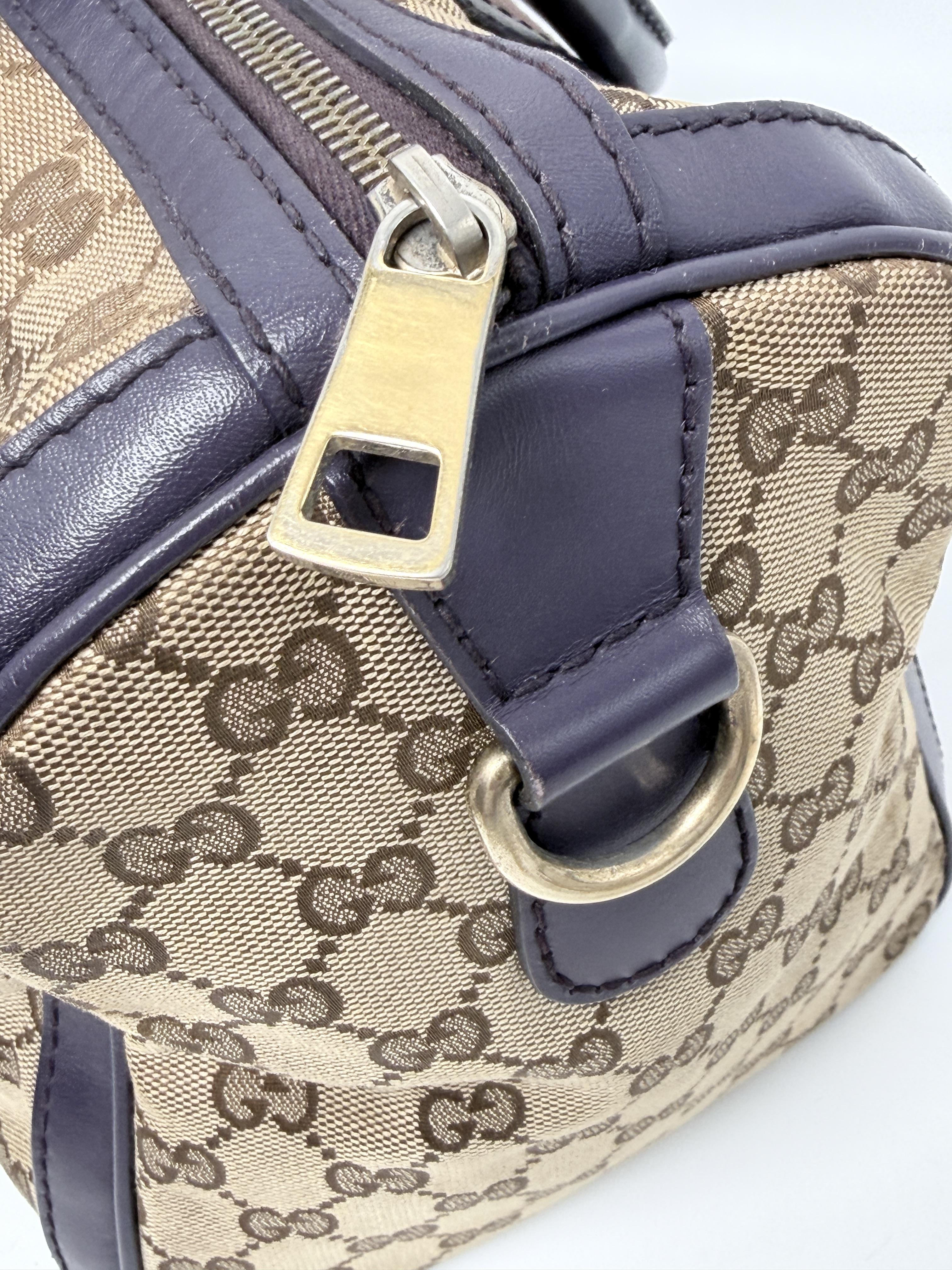 GG Vintage Web Medium Joy Boston Crossbody Shoulder Bag Handbag JD1070GG