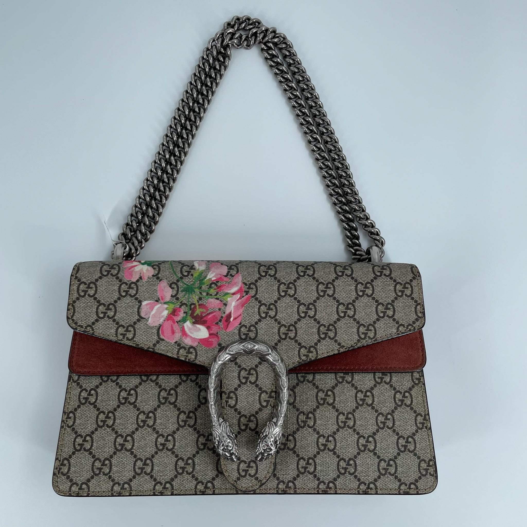 Pre-owned GUCCI Canvas Crossbody Bags Dionysus Supreme GG26JX