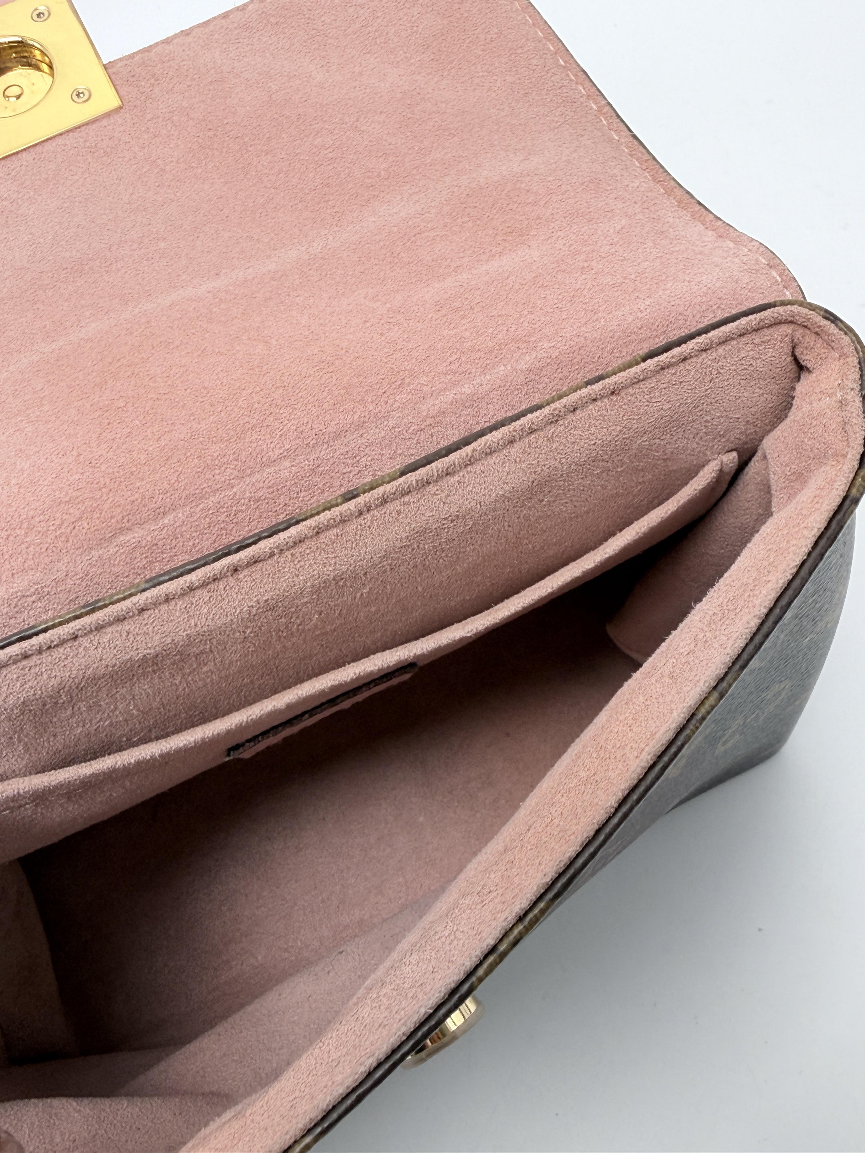 Monogram Canvas Locky BB Bag Rose Poudre Pink JD1629LV