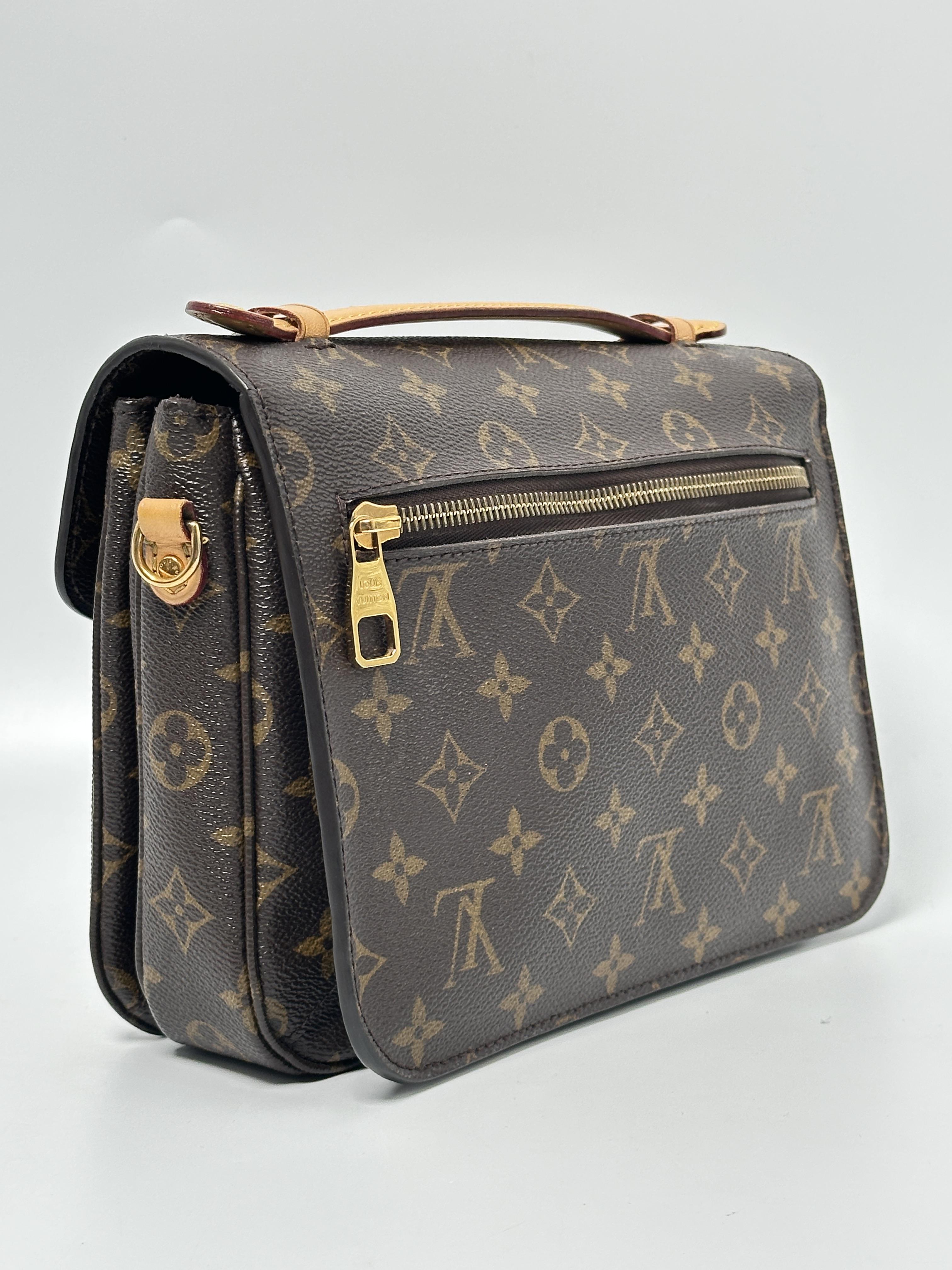 Monogram Pochette Métis Shoulder Handbag Top Handle Bag Crossbody Bag JD381LV