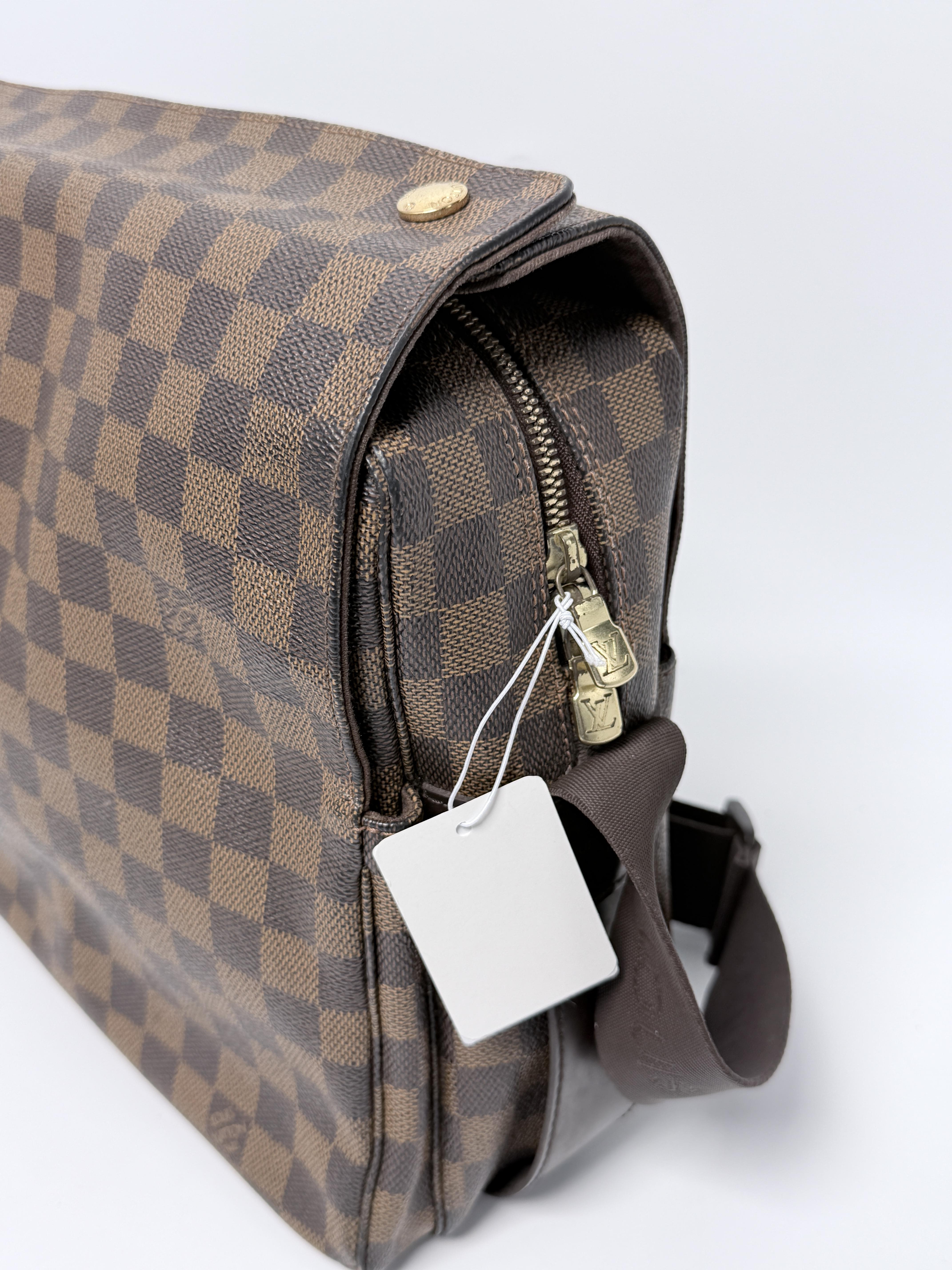 Damier Ebene Naviglio Messenger Shoulder Crossbody Bag JC137LV