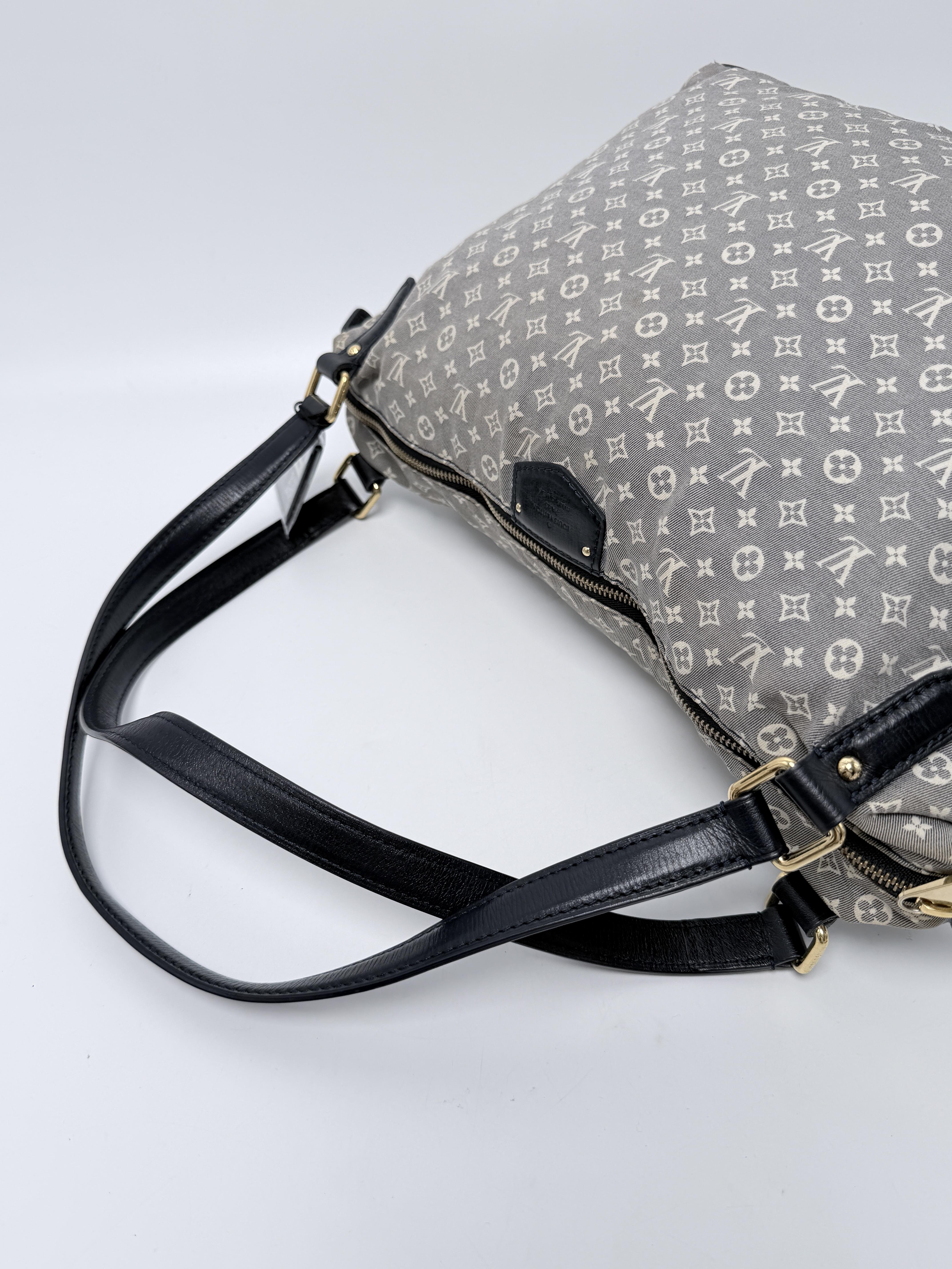 Idylle Ballade MM Encre Navy Shoulder Tote Bag JD1618LV