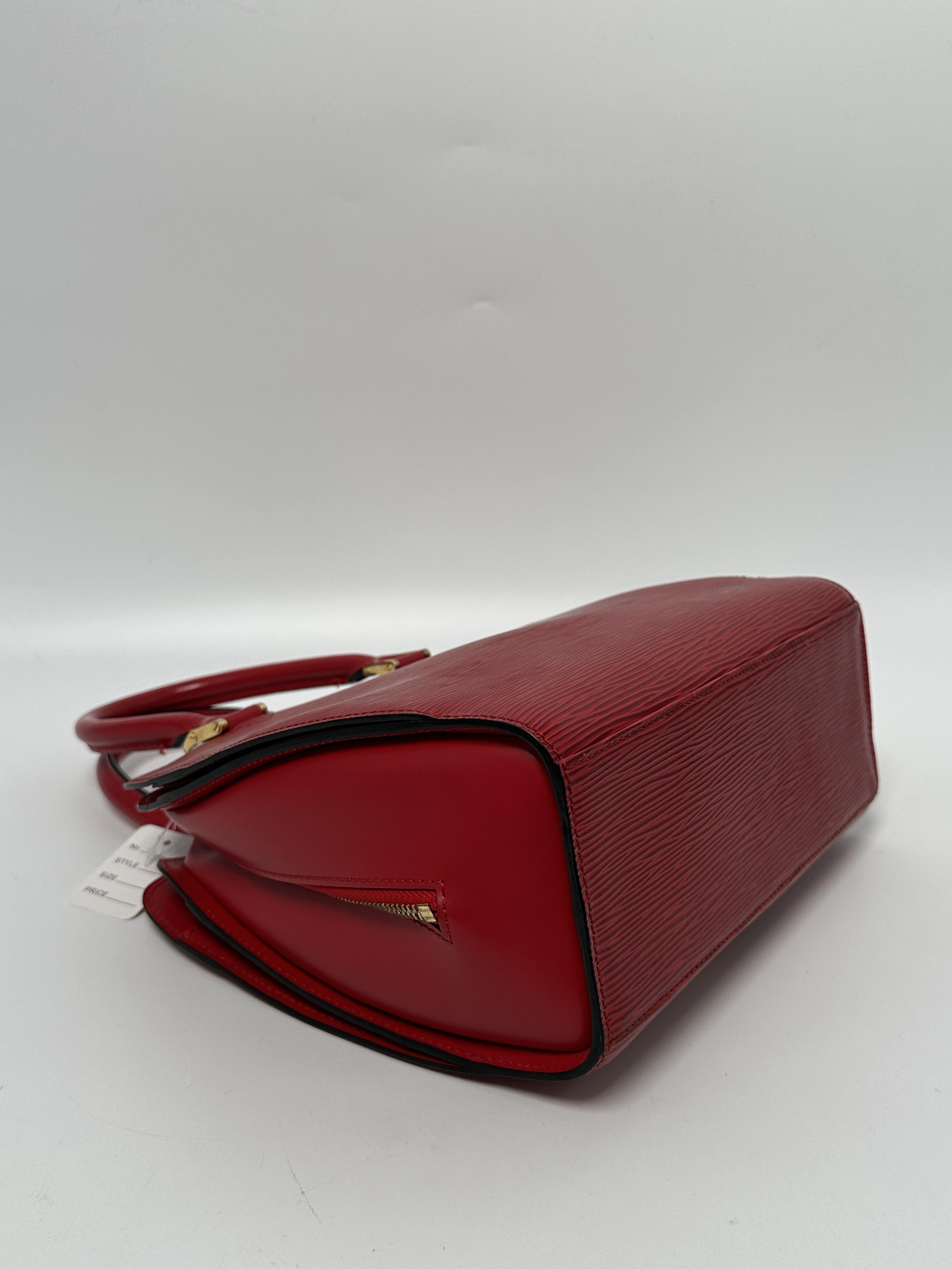 Pont Neuf Top Handle Handbag Red BIN015LV
