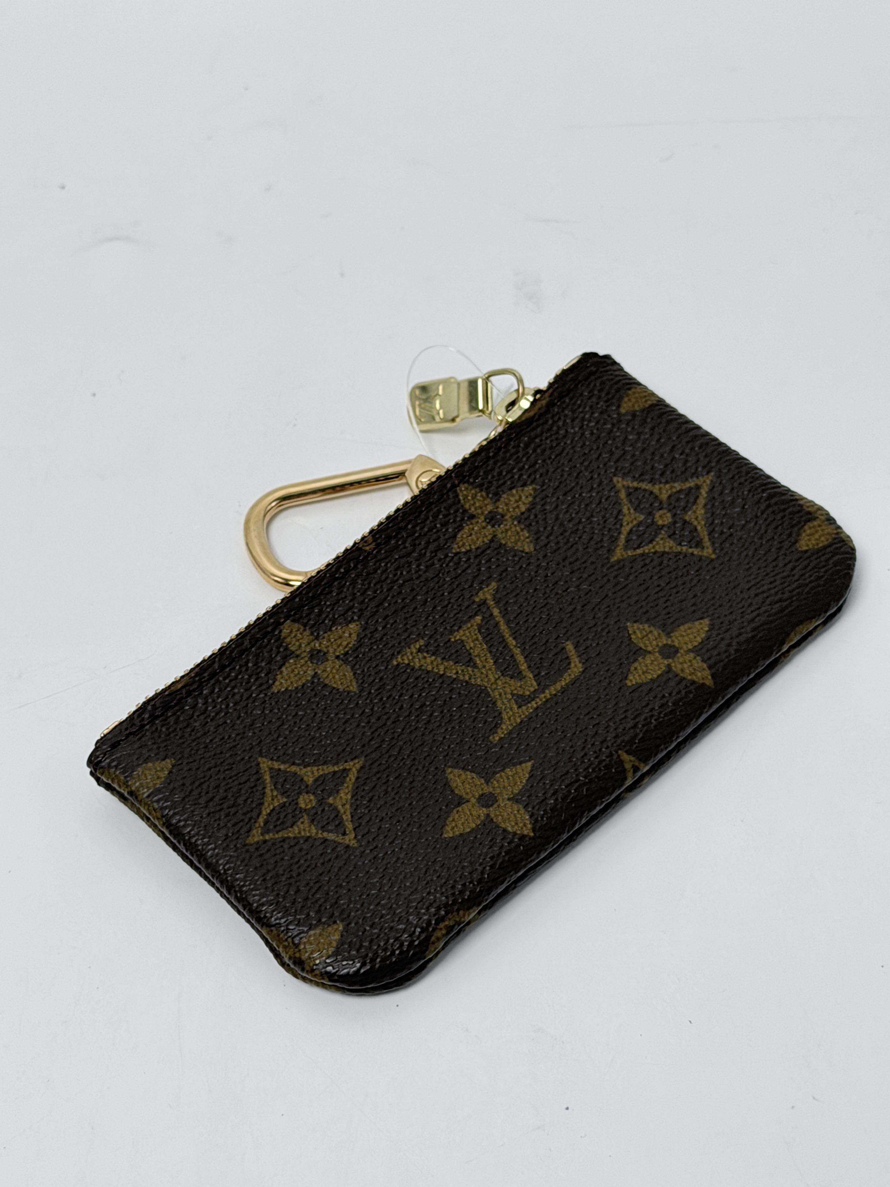 Monogram Key Pouch Pochette Clés Coin Purse JP018LV