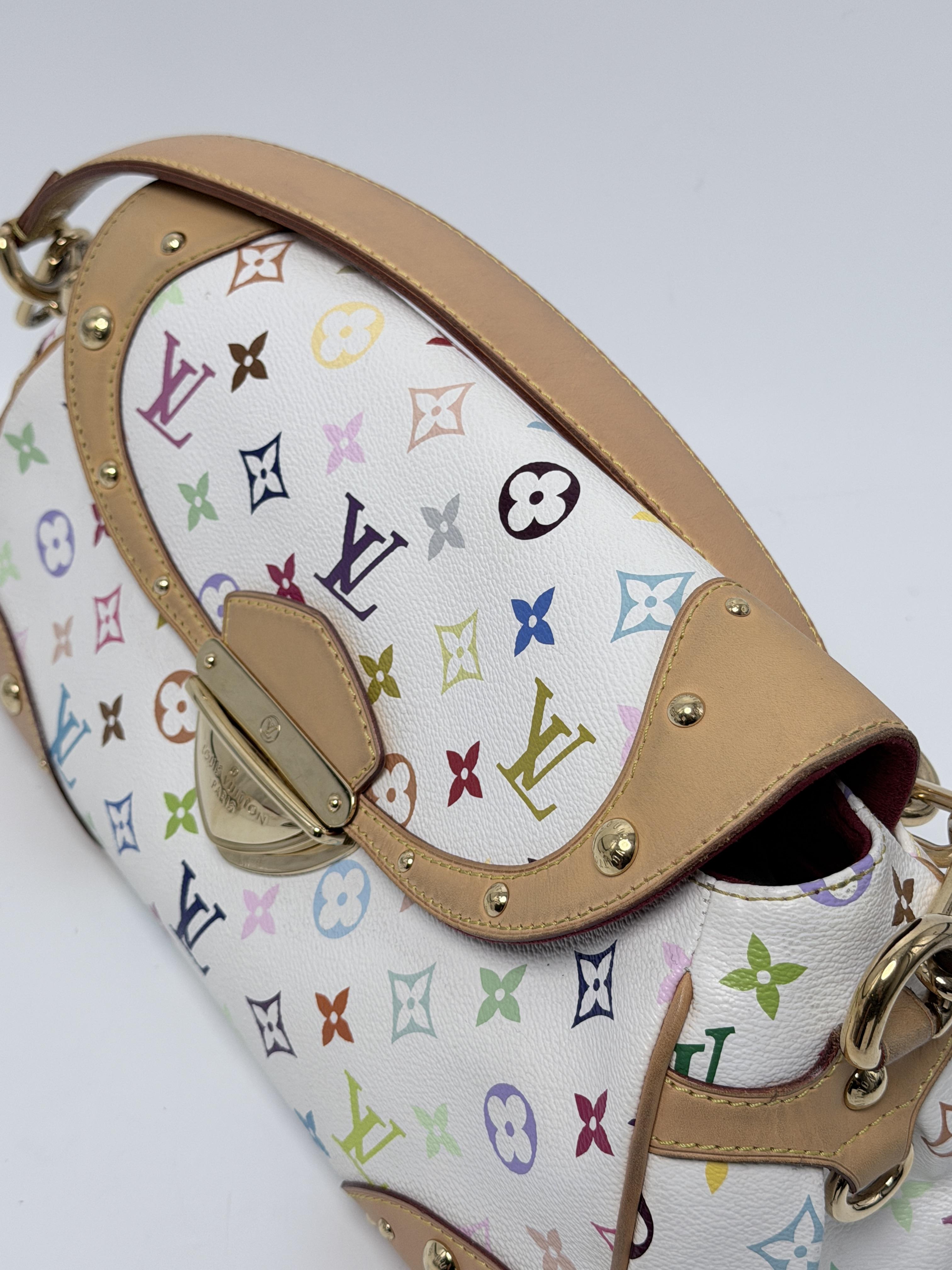 Beverly MM Multicolor Murakami Shoulder Handbag Hobo Bag XU100LV