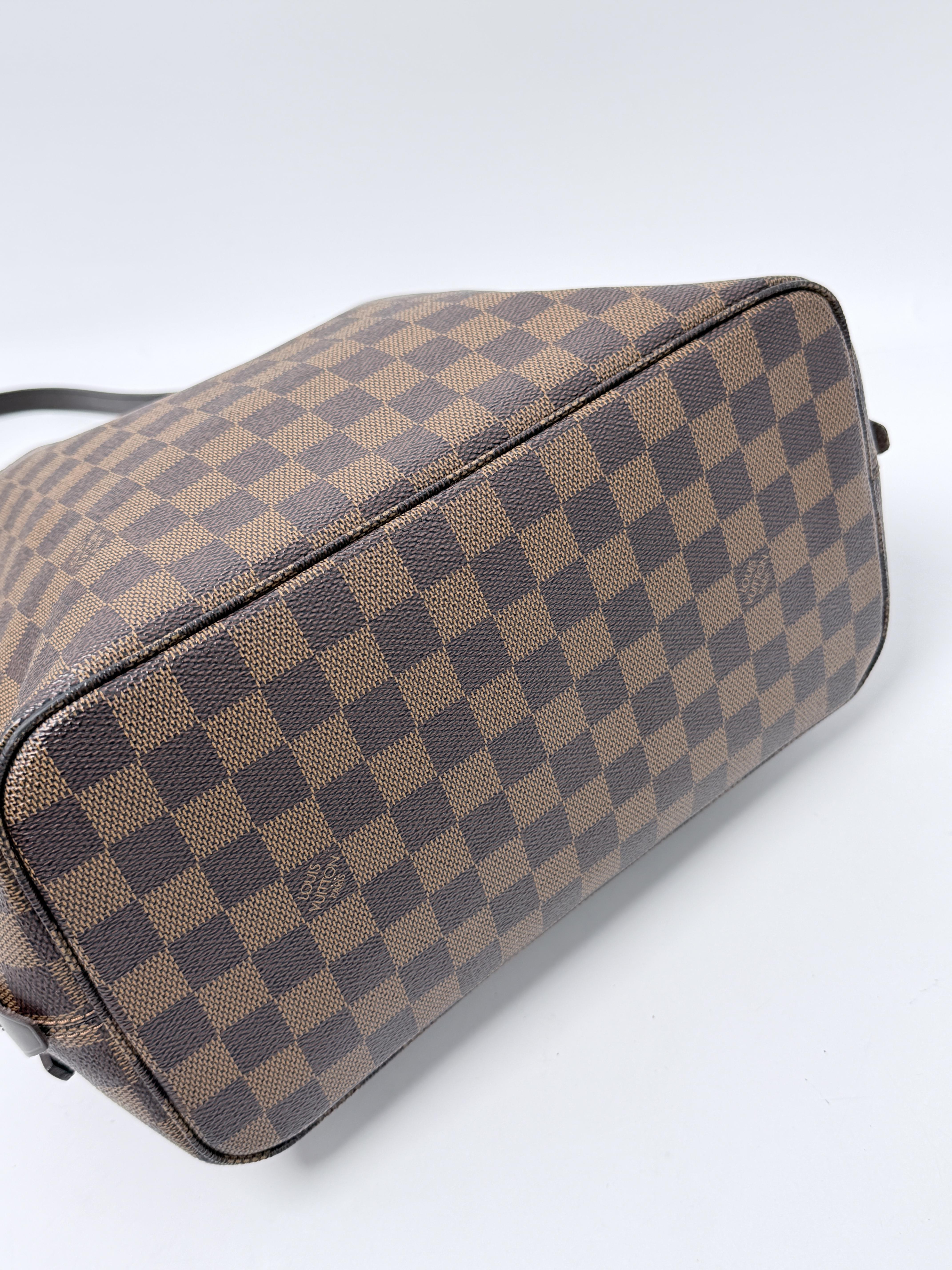 Cabas Rivington Damier Ebene Tote Handbag Shoulder Bag JP016LV