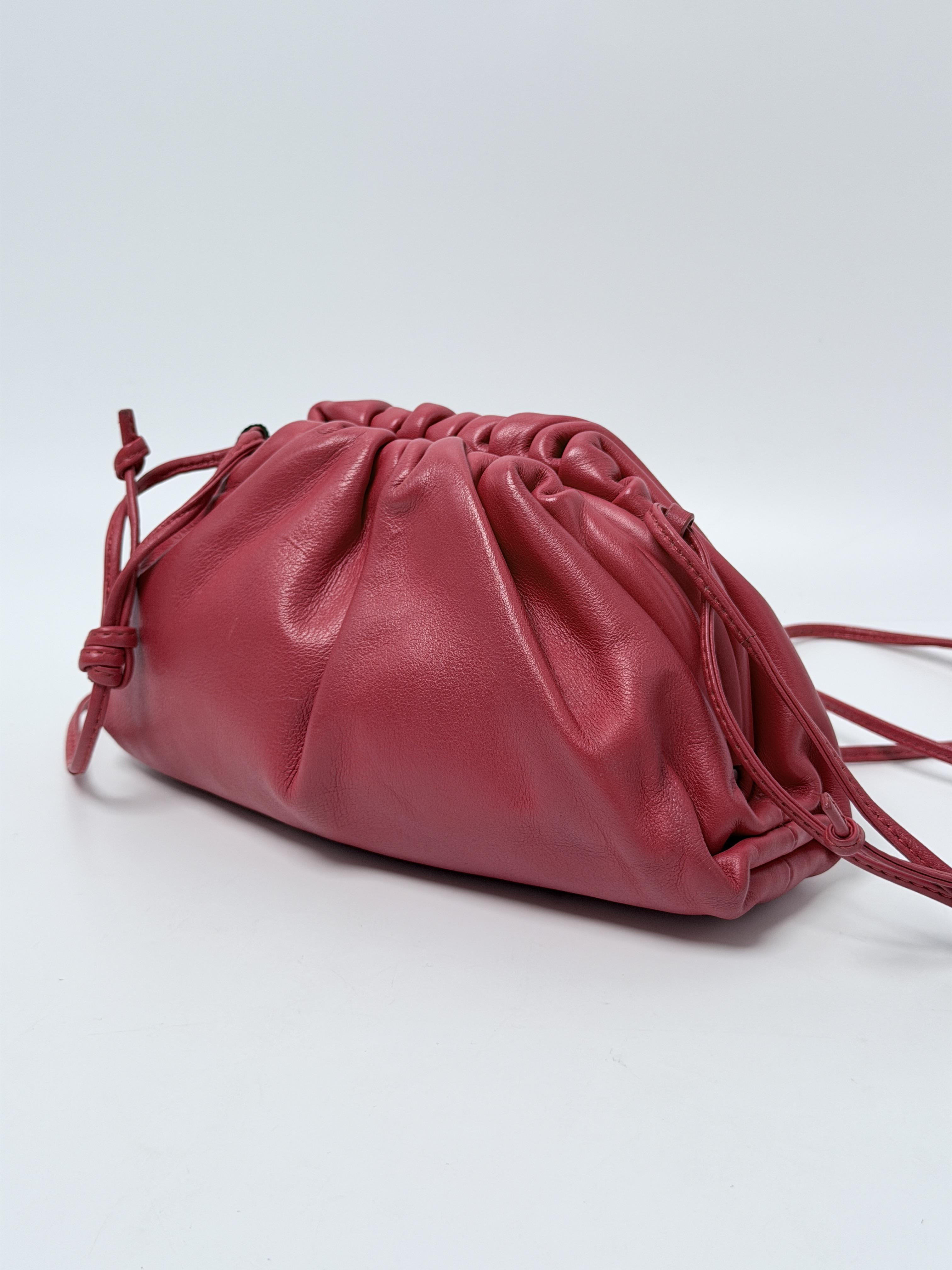 Mini The Pouch 20 Pink Smooth Crossbody Bag JD1596BV