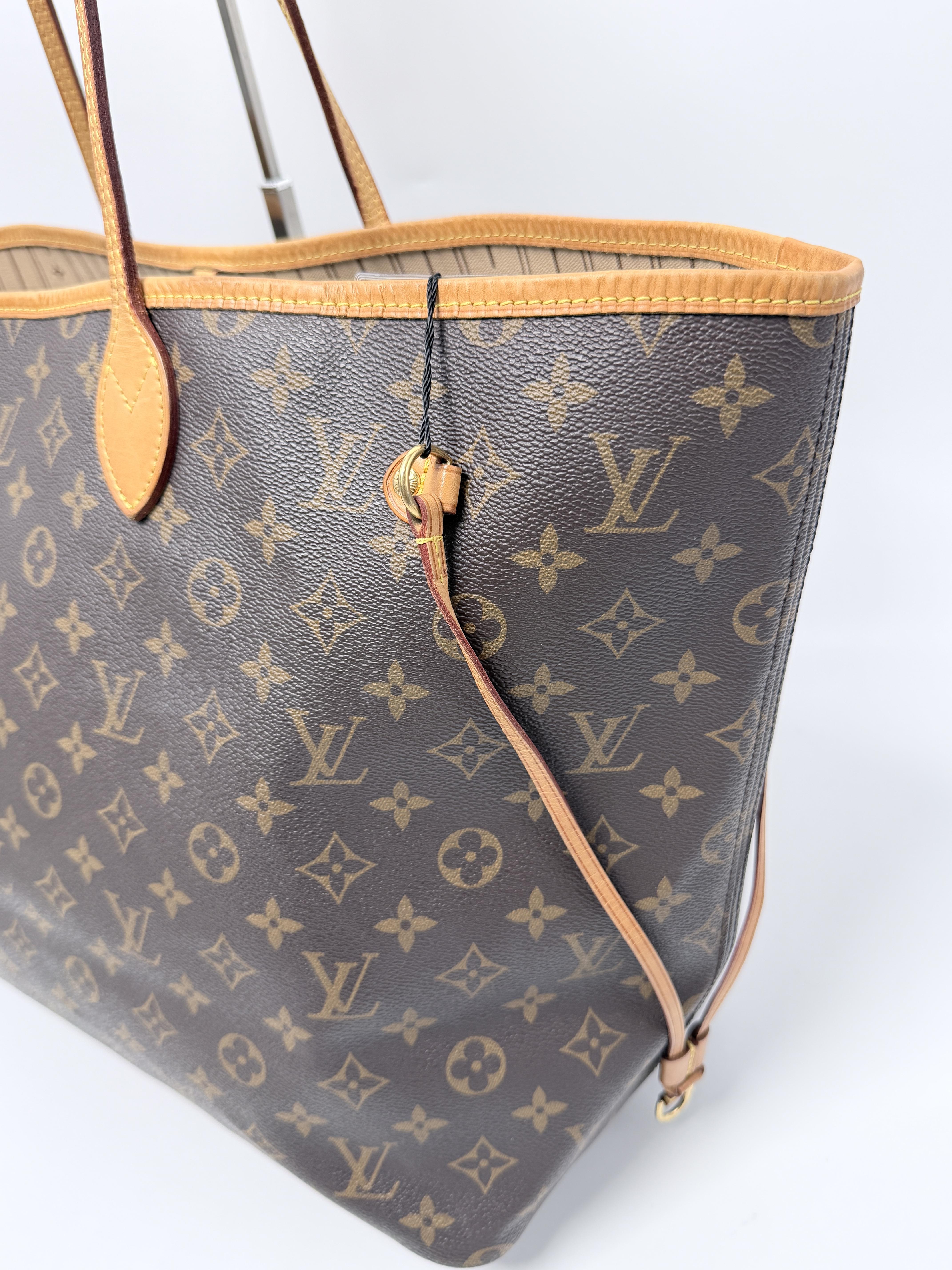 Monogram Neverfull GM Tote Bag Top Handle Handbag JA1336LV