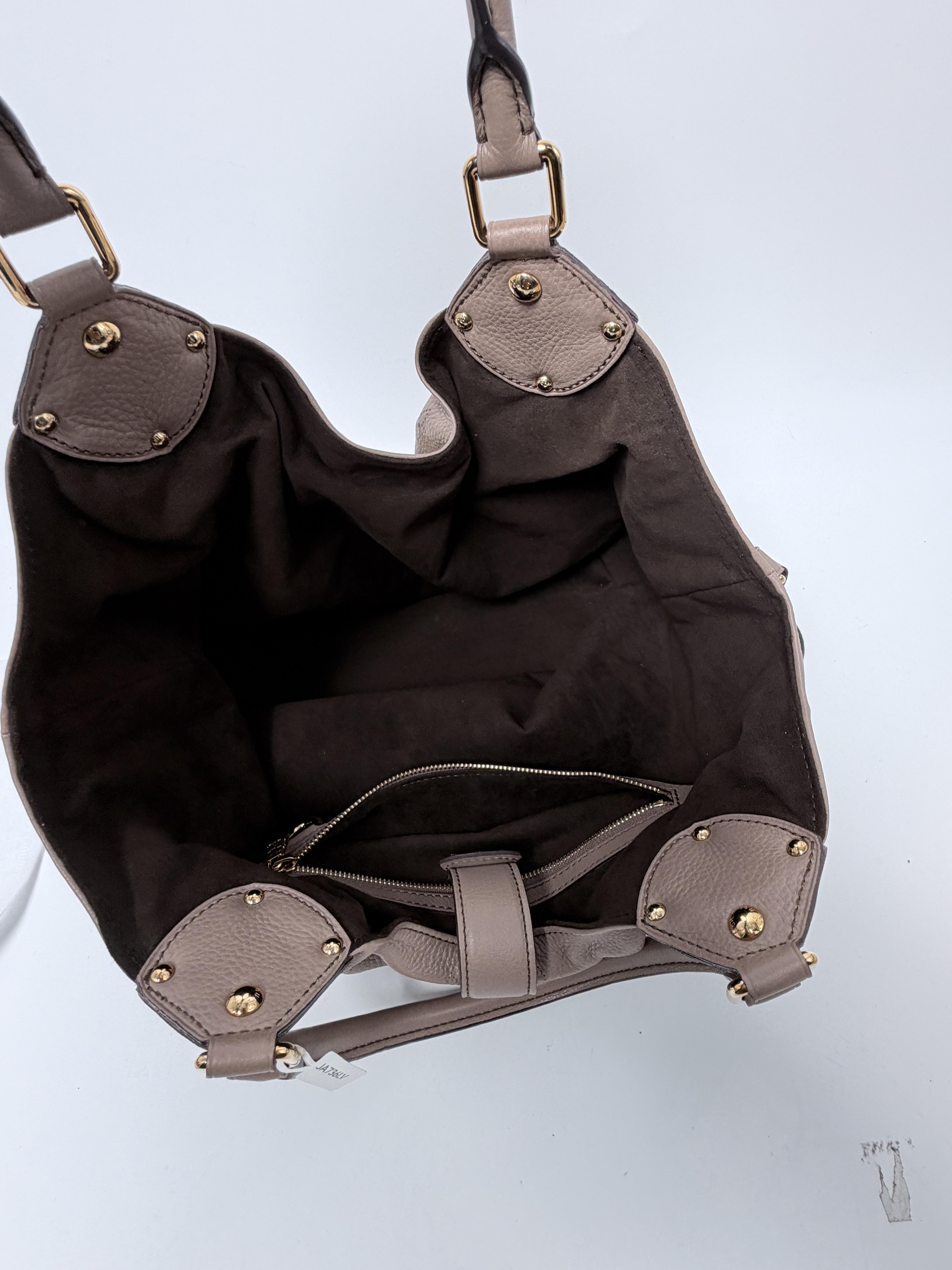 Mahina Perforated Hobo Shoulder Bag JA736LV
