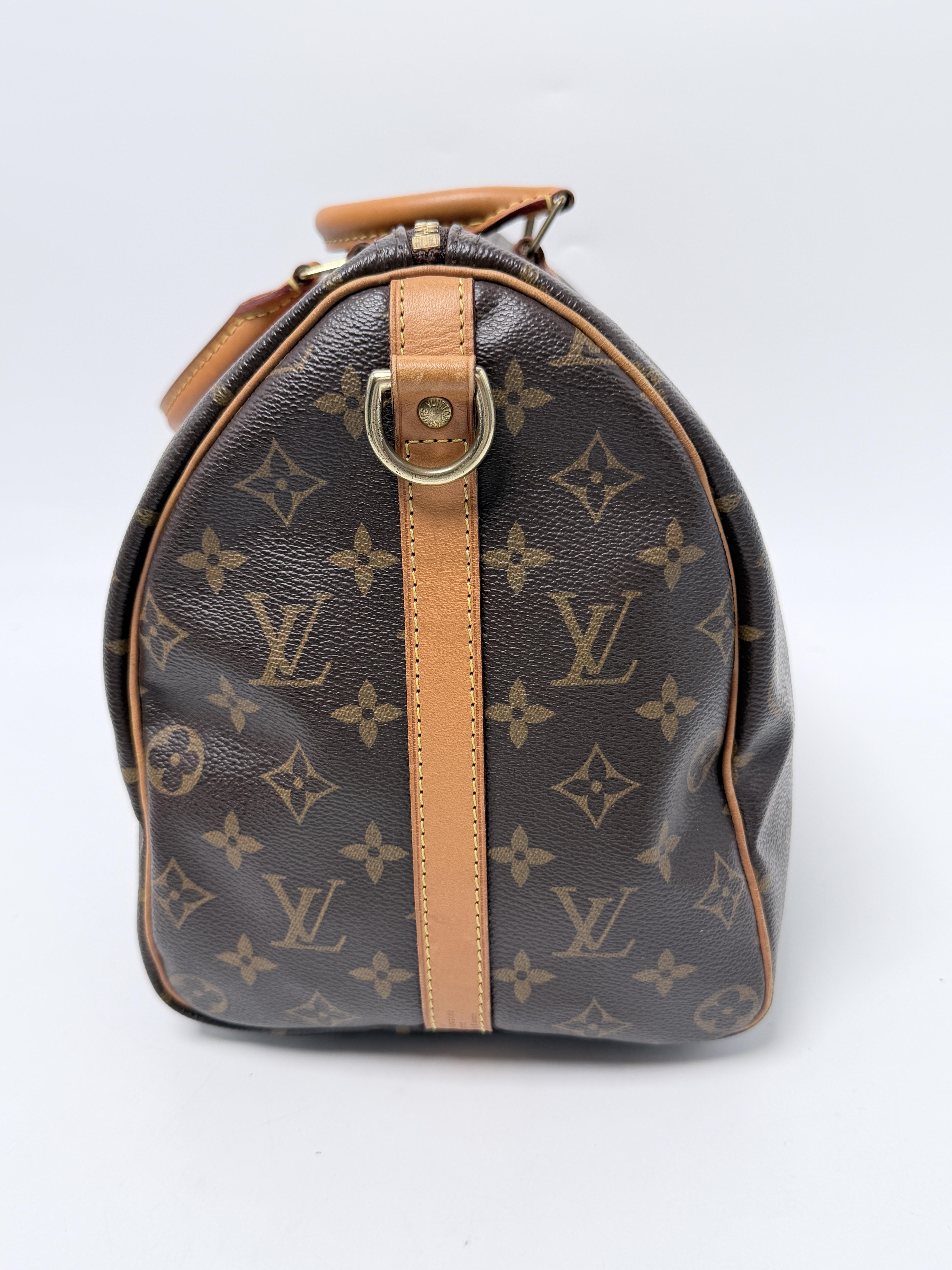 Speedy 35 Bandouliere Shoulder Bag Handle Handbag XU059LV