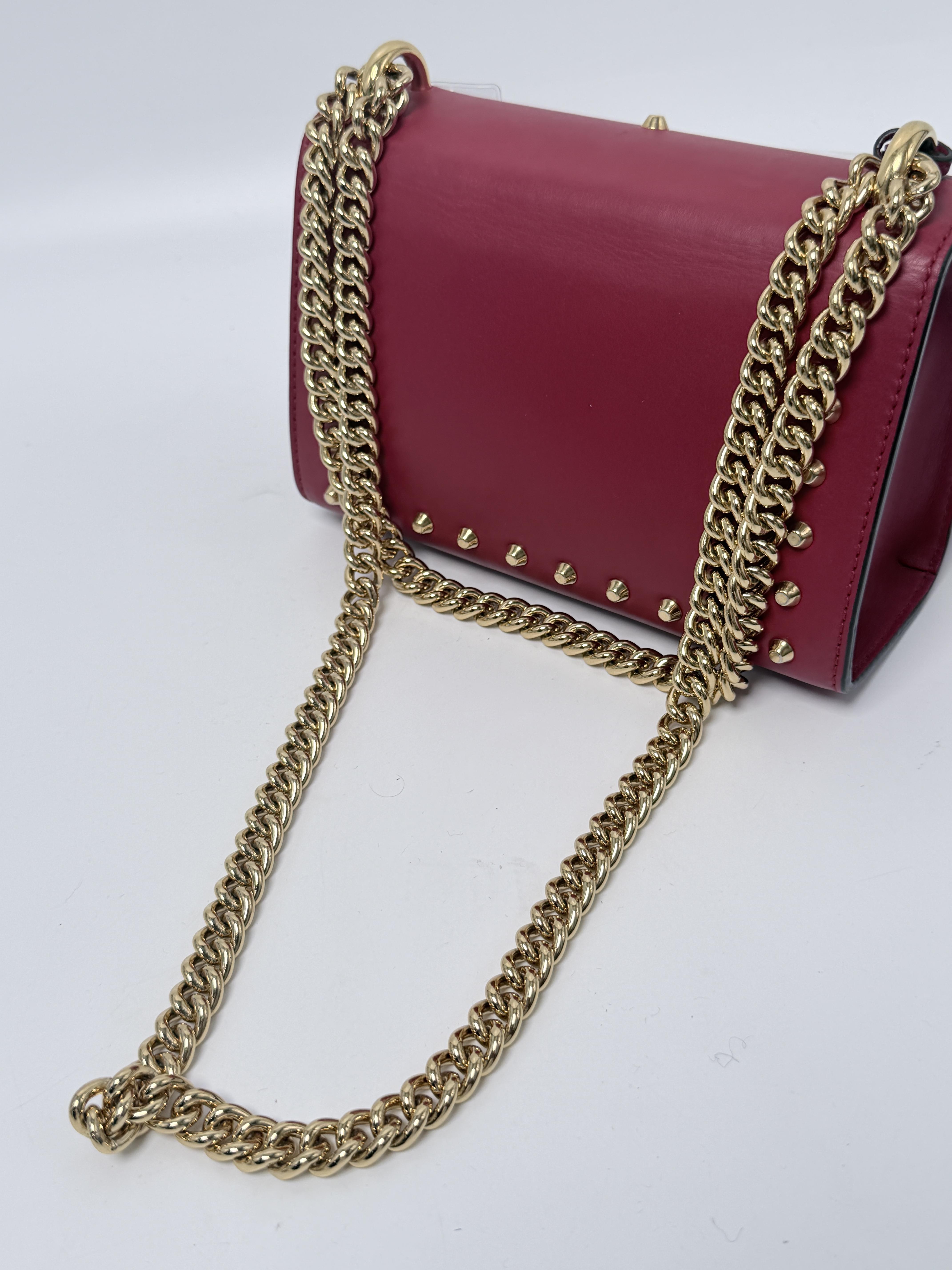 Padlock Small Pearl Studded Shoulder Bag Crossbody Clutch JD1404GG