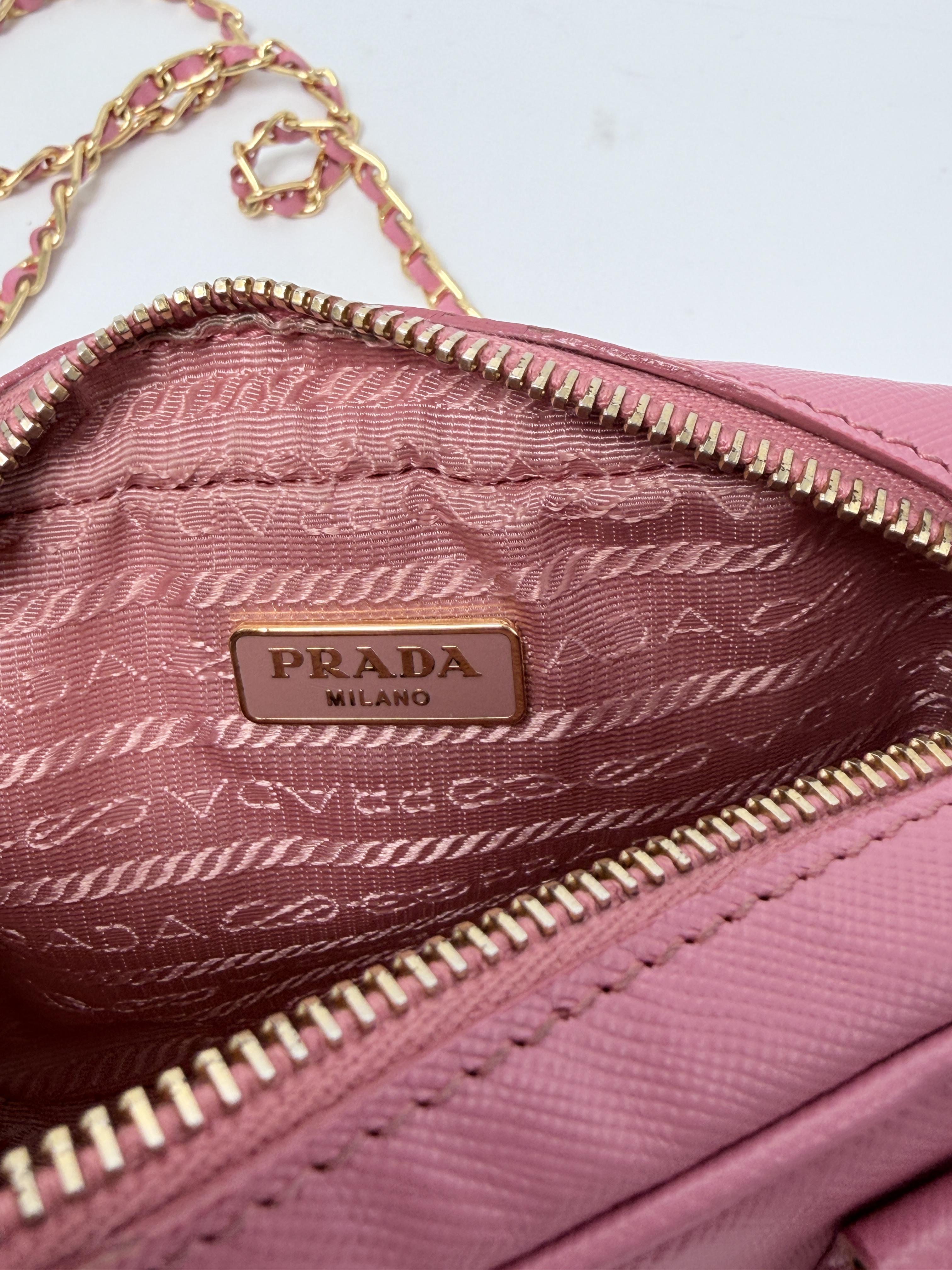 Tamaris Pink Saffiano Lux Mini Bauletto 2WAY Bag JD1520PR