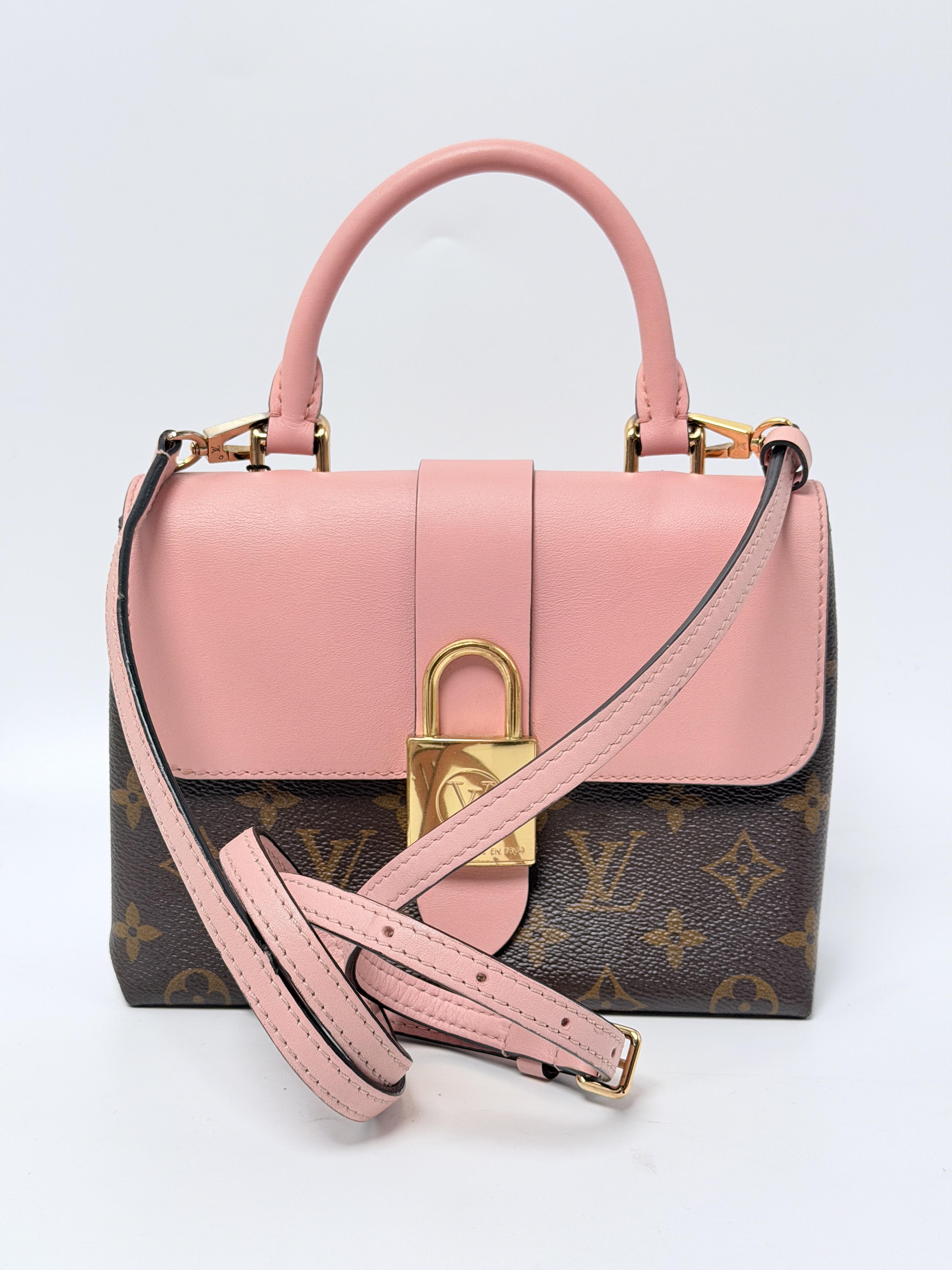 Monogram Locky BB Rose Poudré Pink Bag Crossbody Handbag JD1589LV