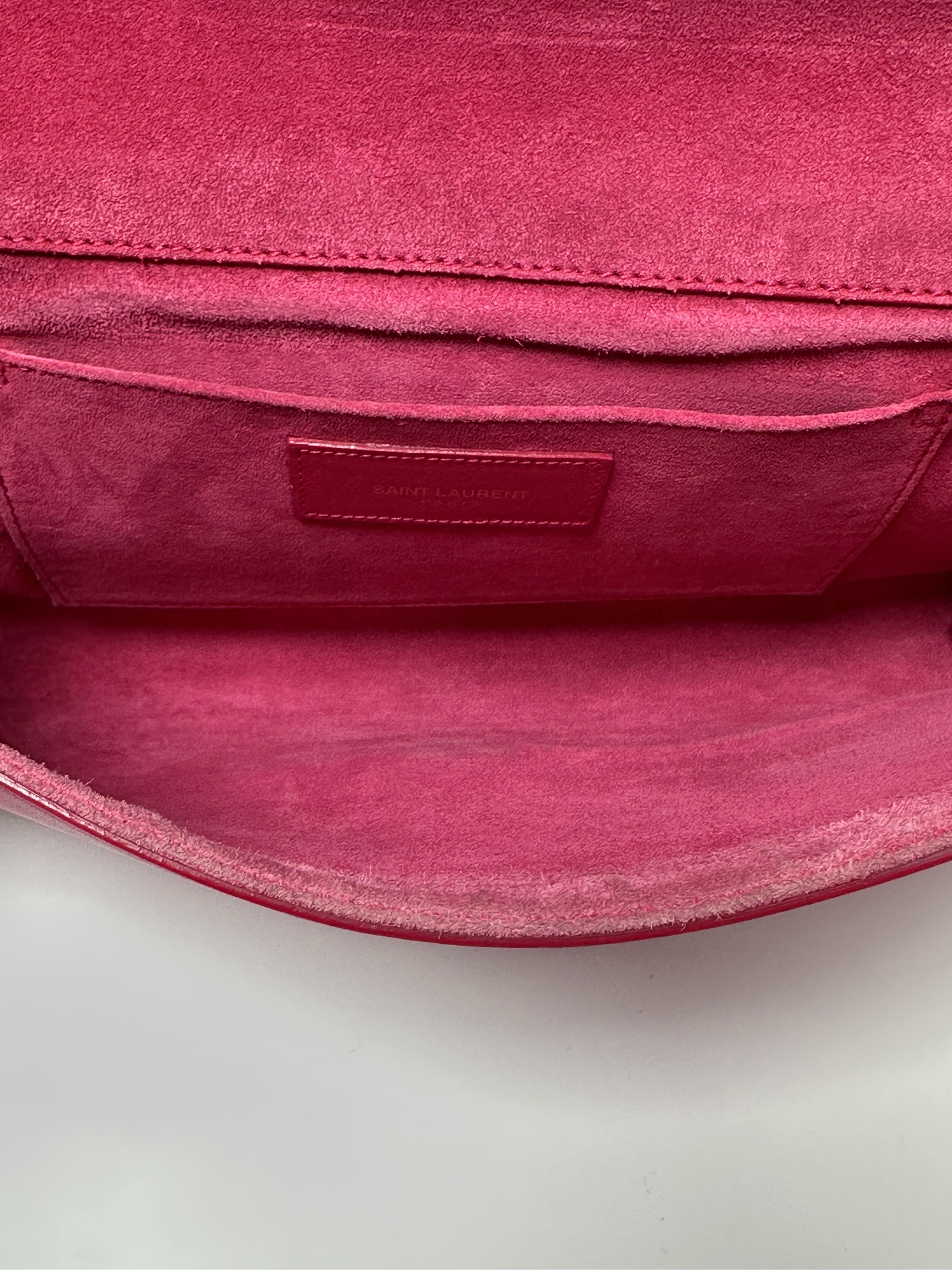 Clutches & Wristlets Saint Laurent Pink Chyc Clutch JD830Y