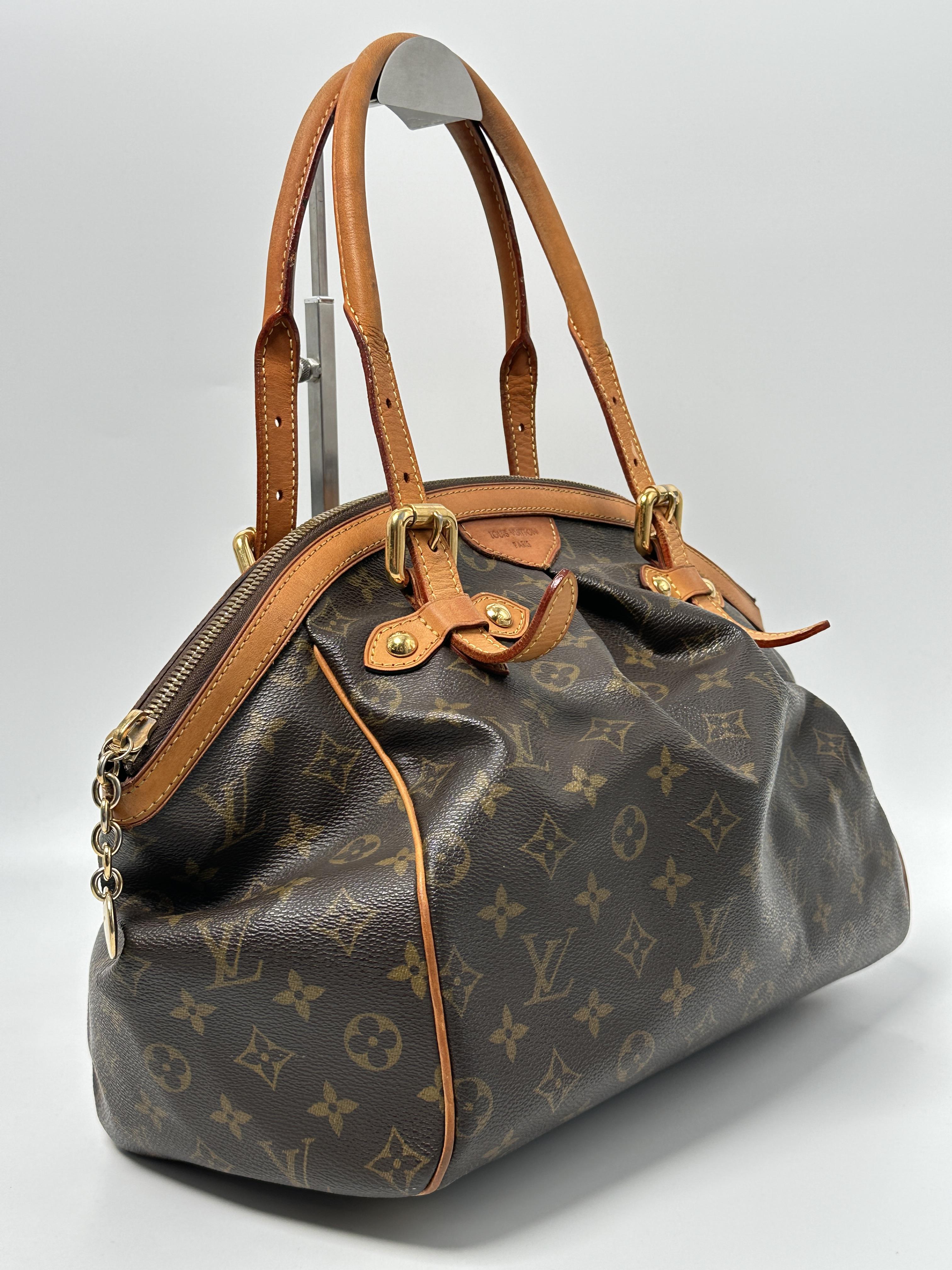 Monogram Tivoli GM Top Handle Bag Shoulder Handbag JA974LV