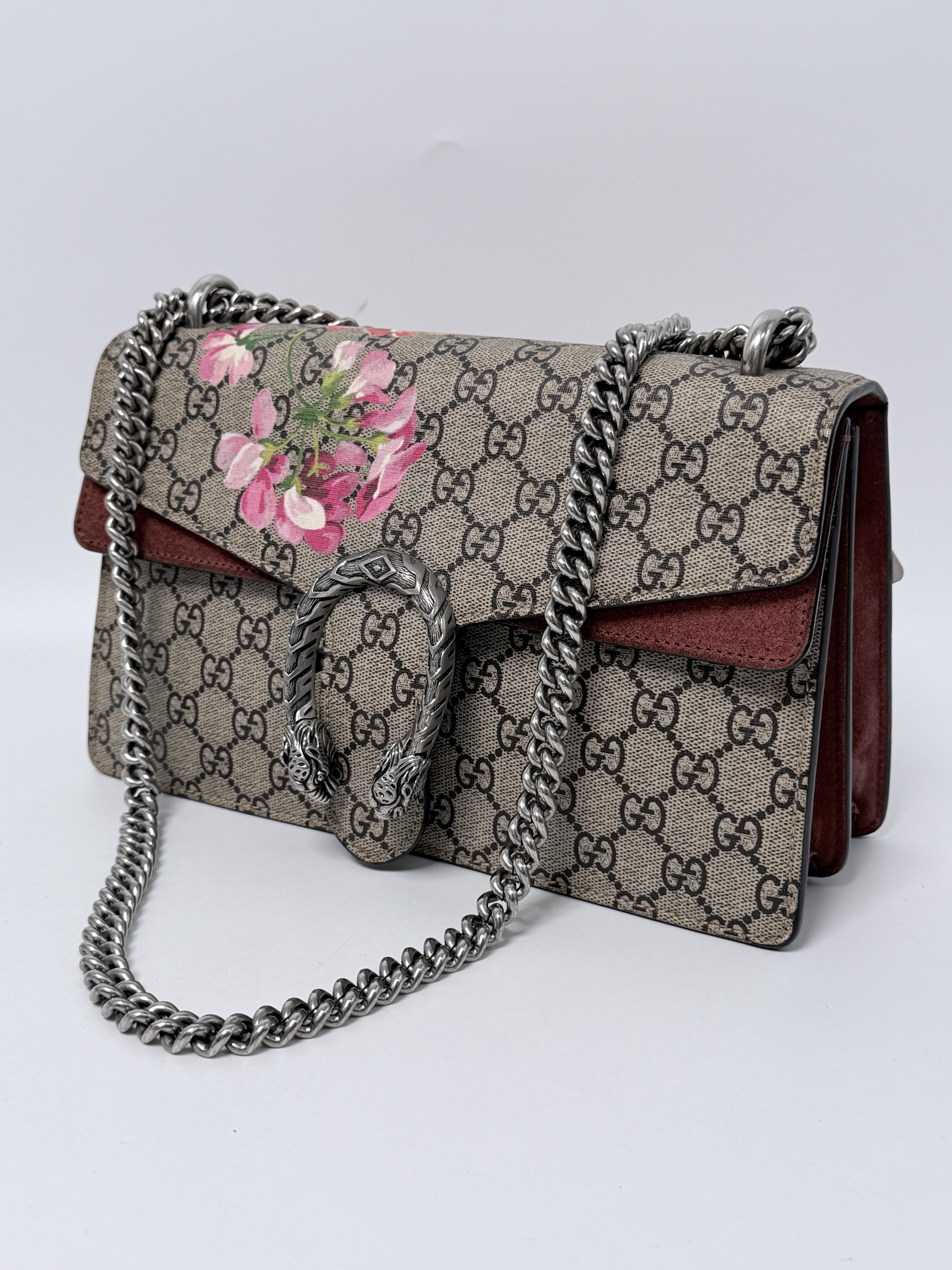 GG Supreme Blooms Floral Dionysus Shoulder Bag ZS034GG