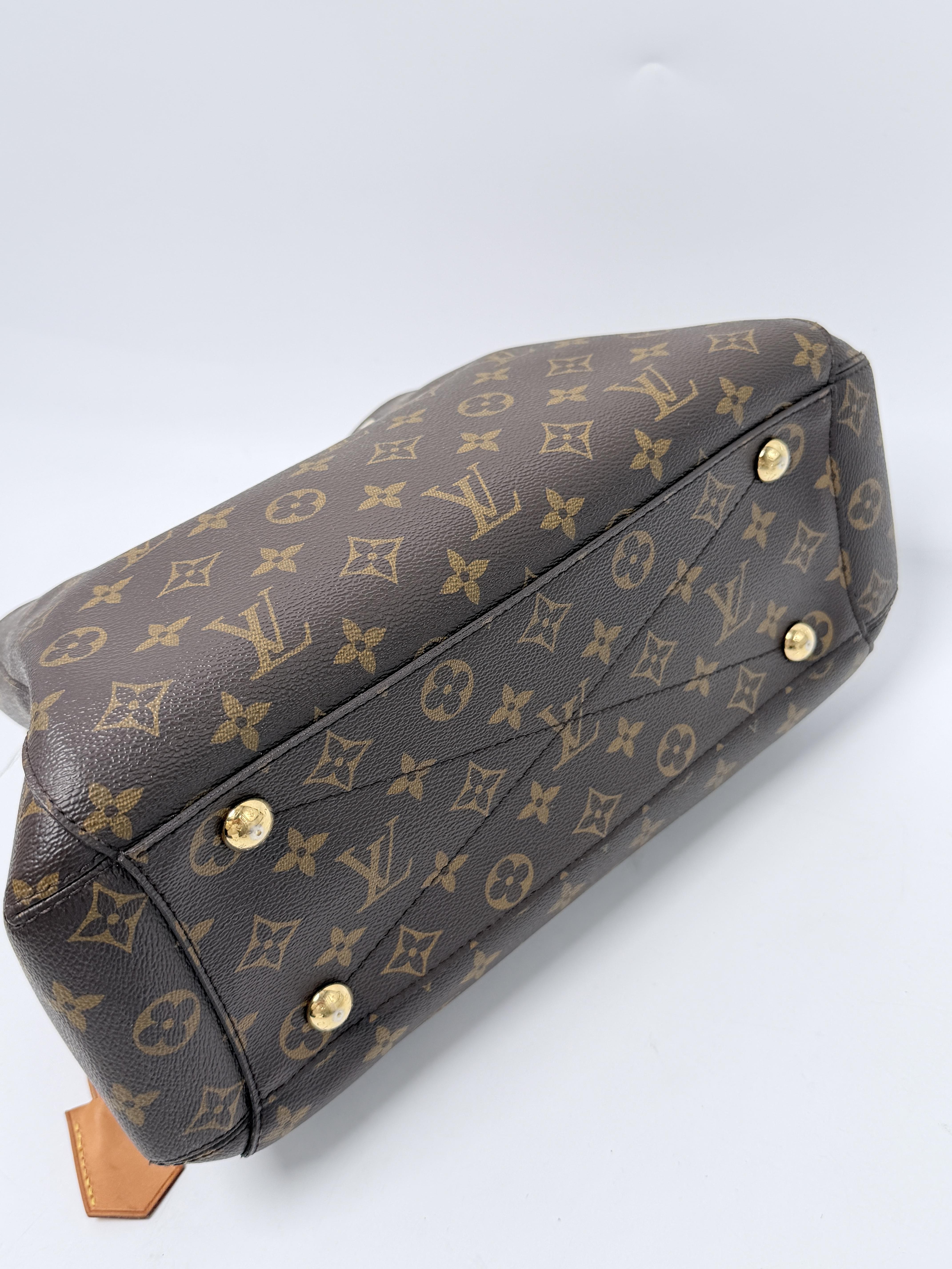 Montaigne MM Monogram Shoulder Bag Handle Handbag JE765LV