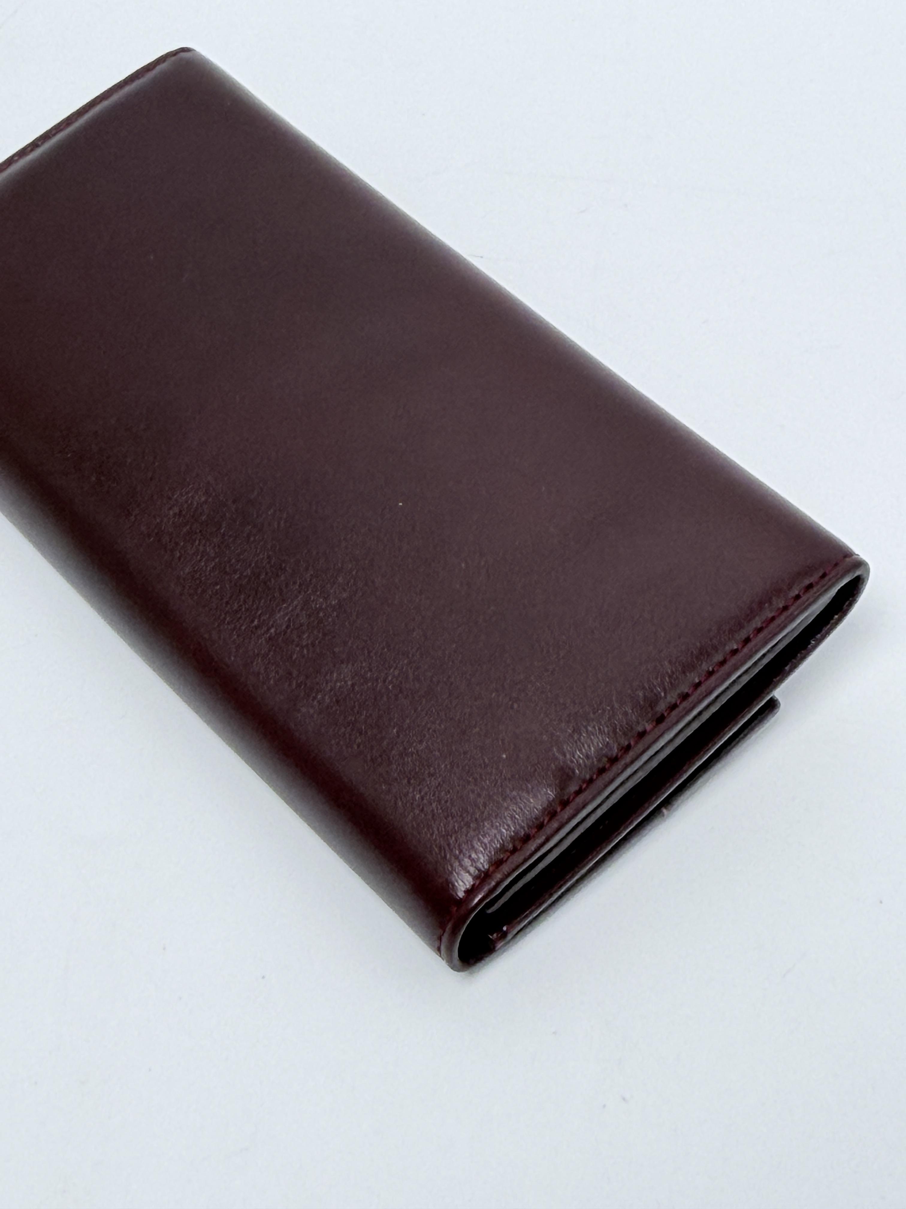 Ferragamo Studded Logo Grained Continental Flap JD1363FG